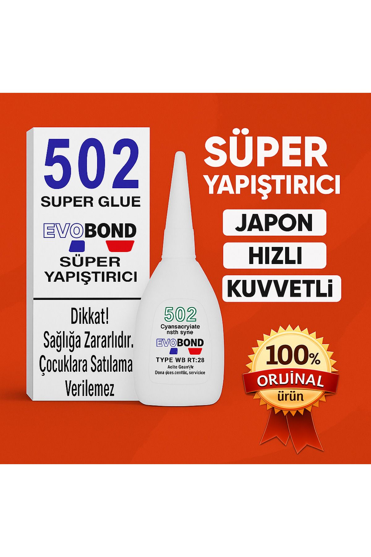 ANI OFİS KIRTASİYE A K 502 Süper Japon Yapıştırıcı – Hızlı ve Kuvvetli Yapıştırma Tüm Yüzeylere Güçlü Yapışma Yapıştırıcı