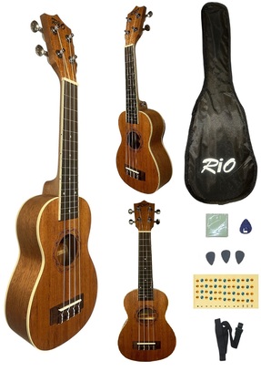 Rio Maun Soprano Ukulele Seti