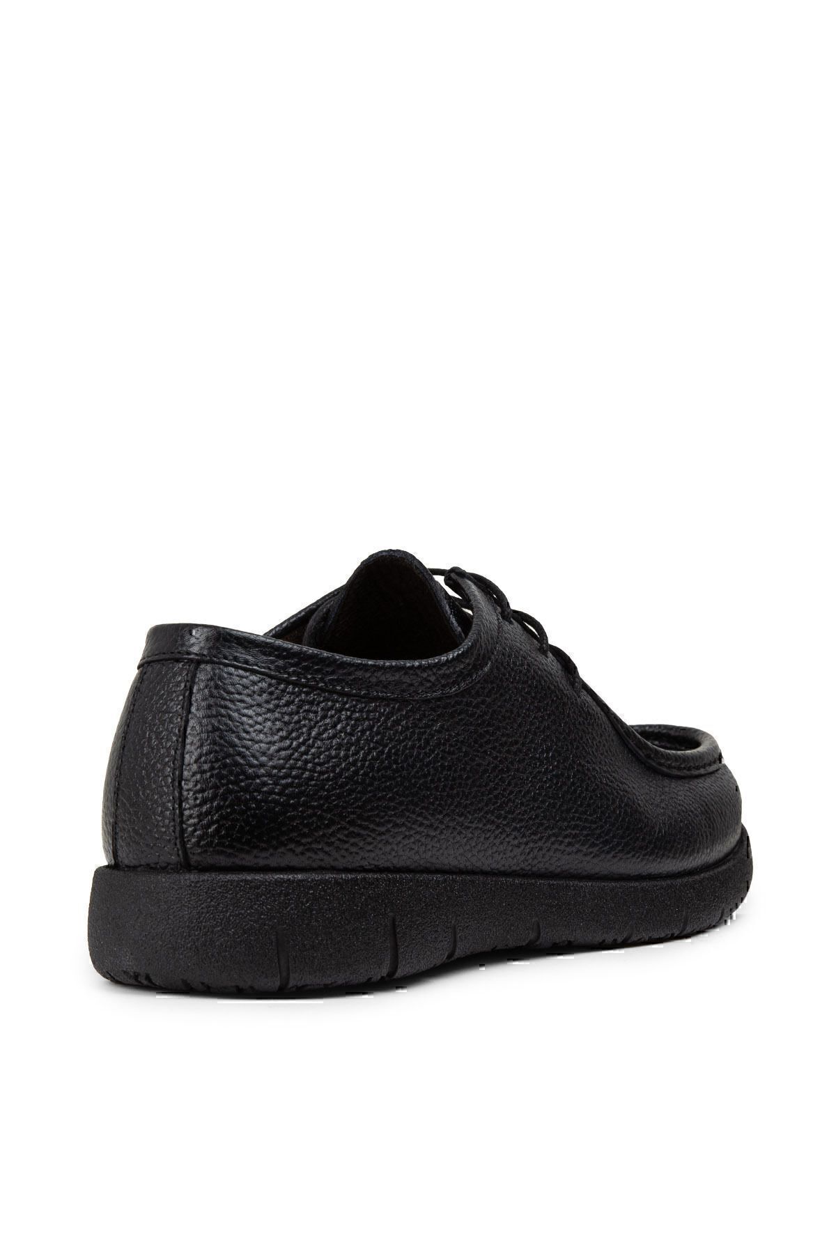 Deery-Genuine Leather Dark Navy Blue Men's Casual Shoes 6
