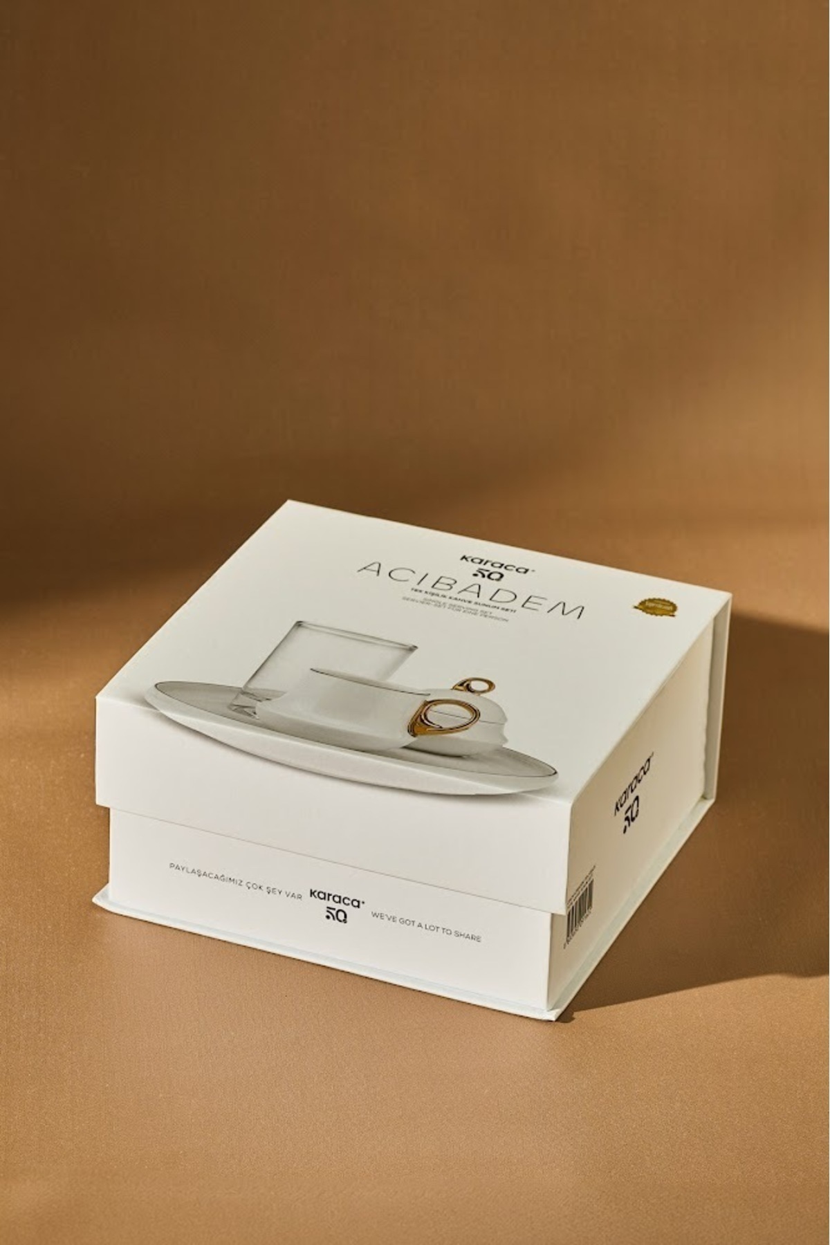 Karaca-Acıbadem 80 ml Single Coffee Presentation Set 5