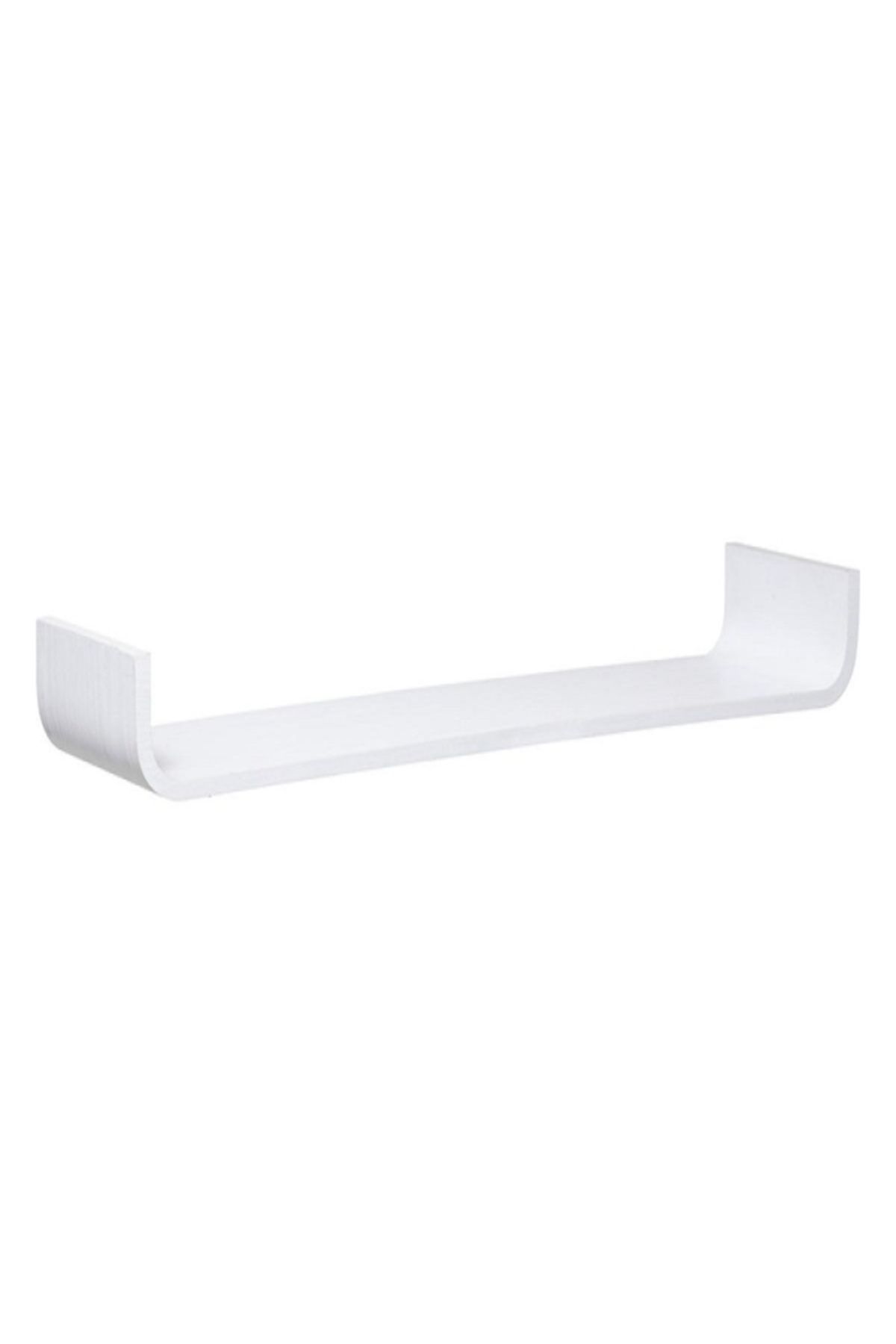Five Simply Smart-Fixy Curved Rectangular Floating Wall Shelf 2