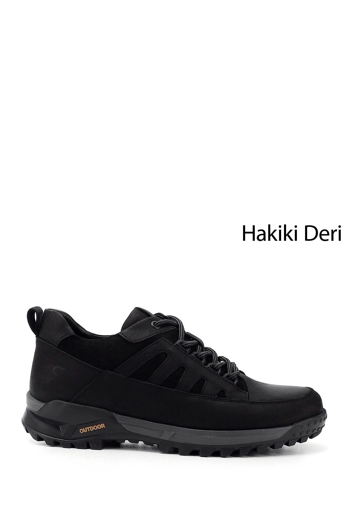 GÖNDERİ Adidași Din Piele Naturală Pentru Bărbați, Din Nubuc, Cu Șireturi, Cu Talpă Din Cauciuc Masculin - 40