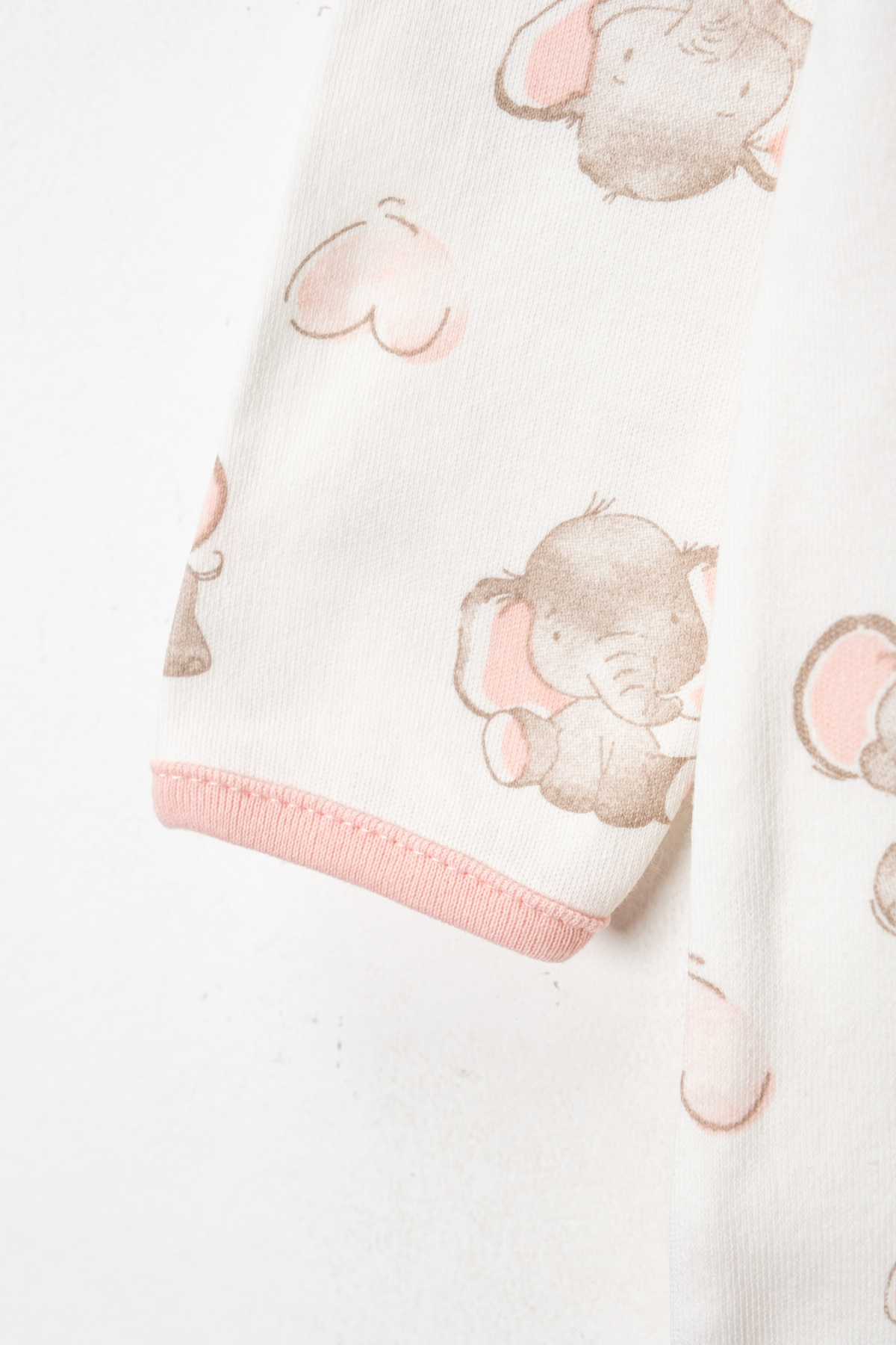 ENİA BABY Bebek Fermuarlı Fil Bulutlu Uyku Tulumu fotoğrafı 3 (önizleme)