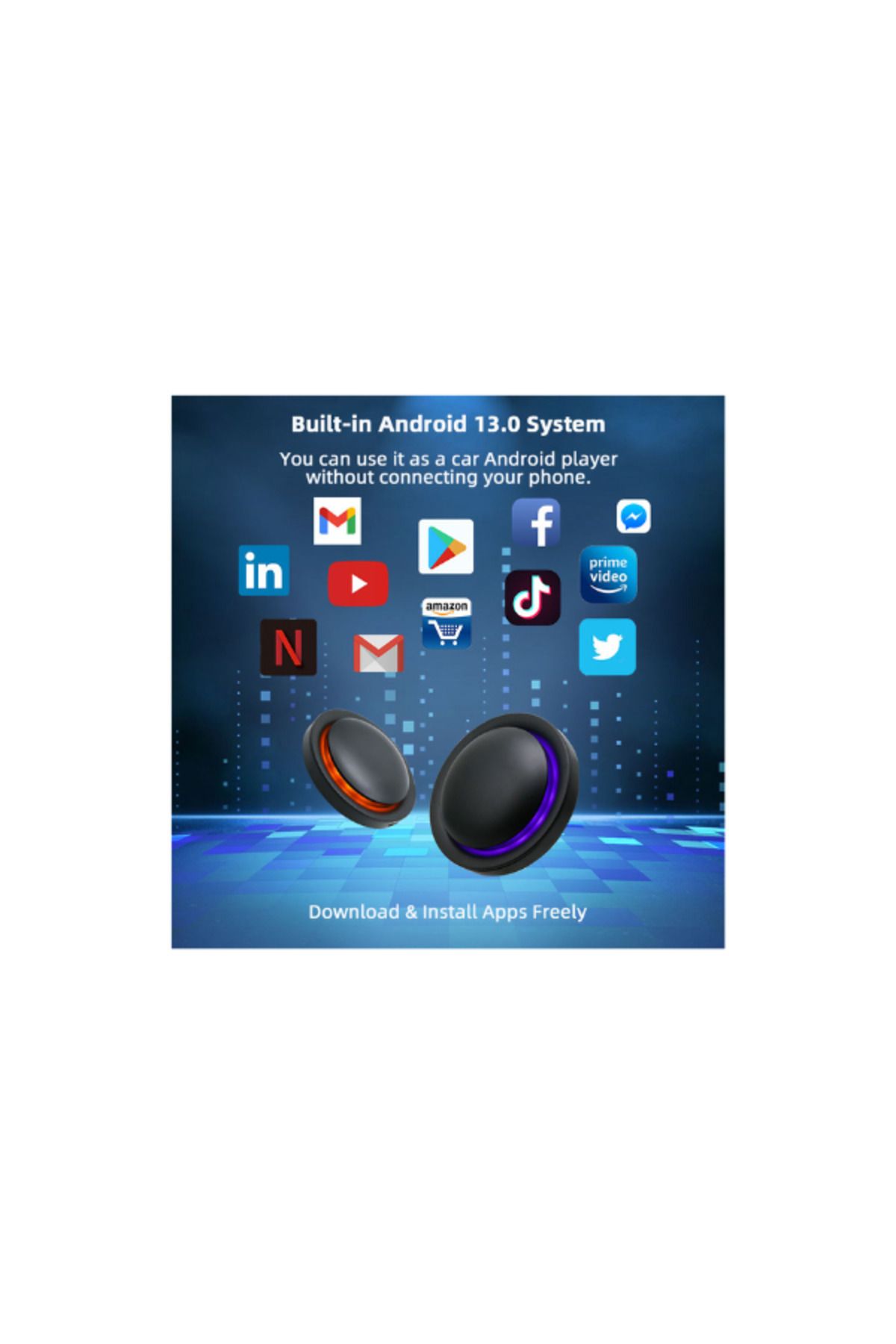 MNT-CarPlay supports 4G data chip - memory (8-128G) with HDMI output 5