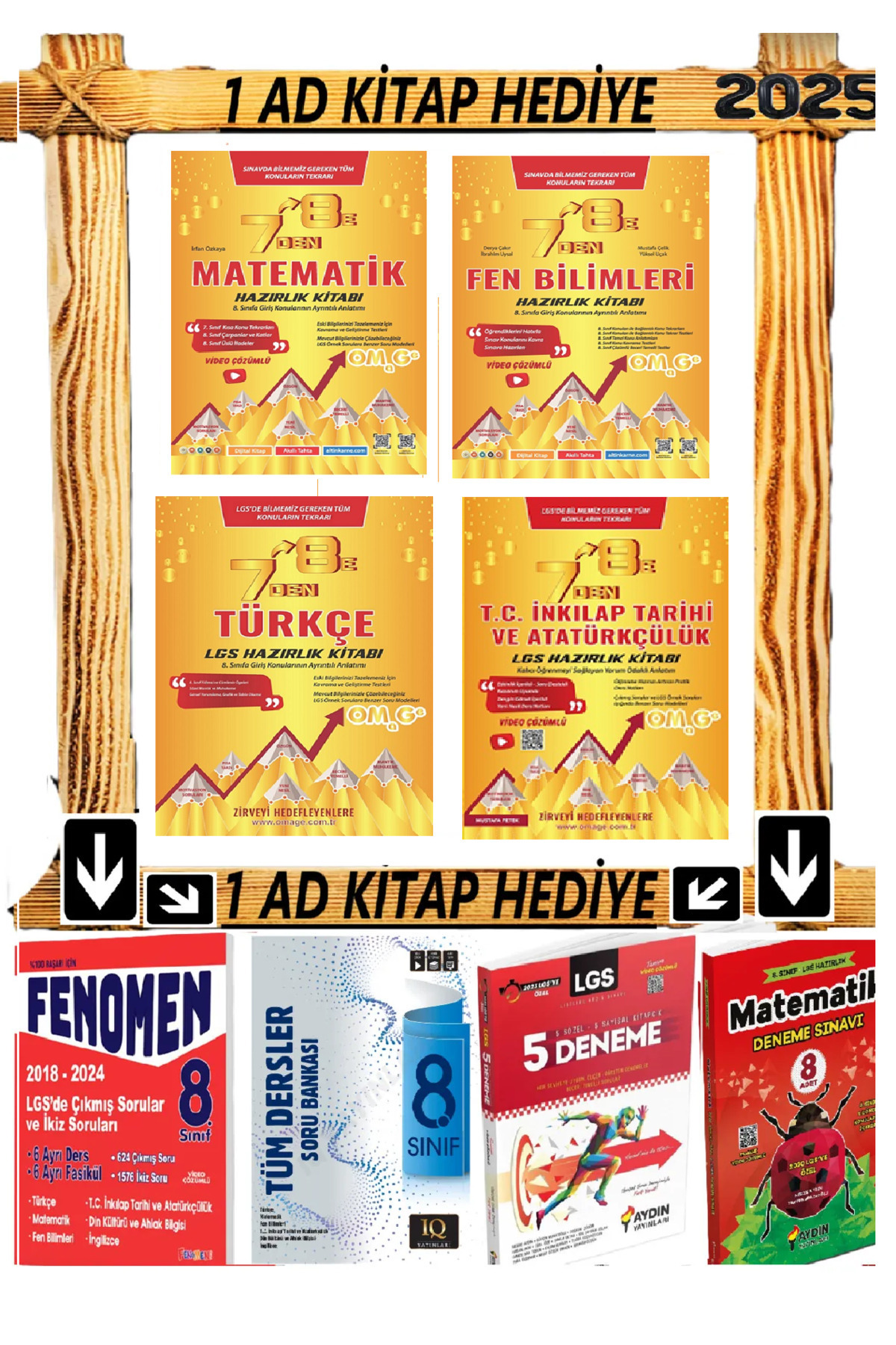 Nartest Yayınları 7 Den 8 E Geçenlere Hazırlık Seti Türkçe