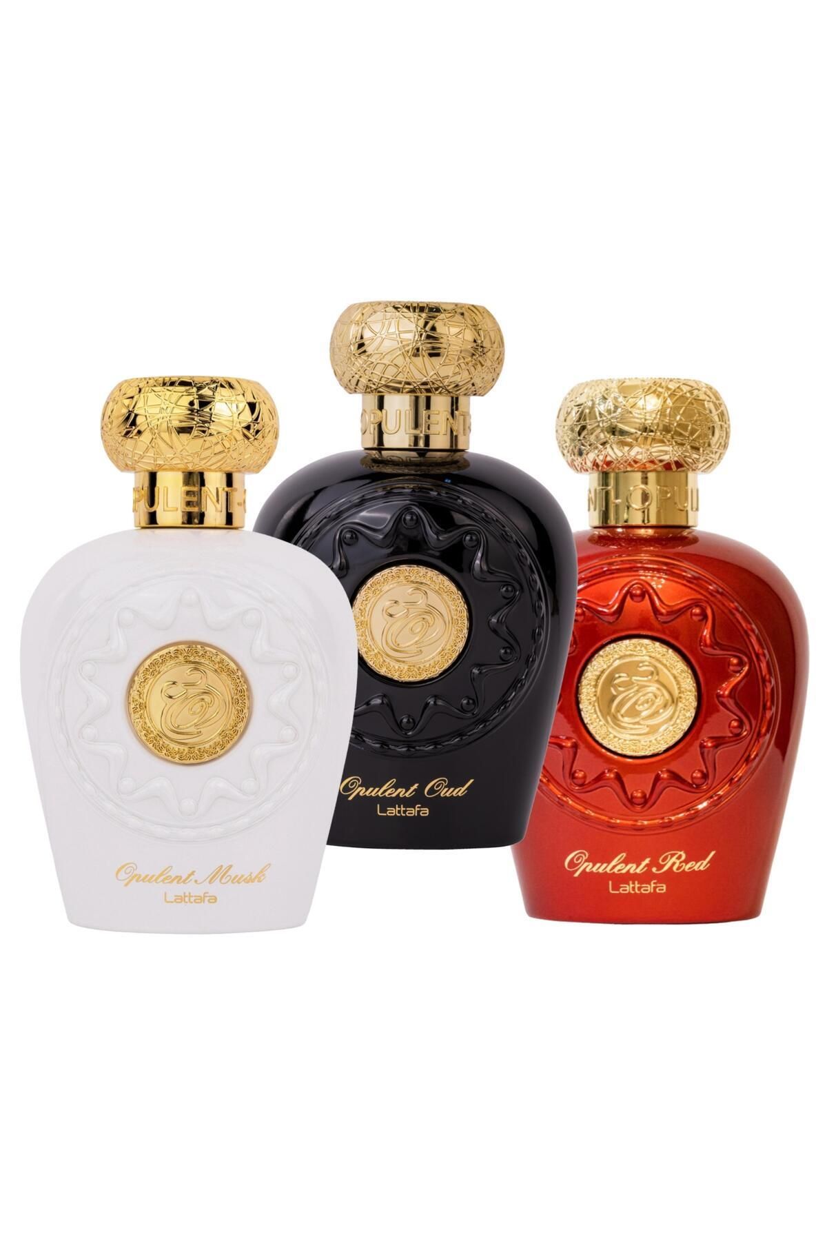 lattafa-Set Lattafa, Opulent Musk + Opulent Oud + Opulent Red 2