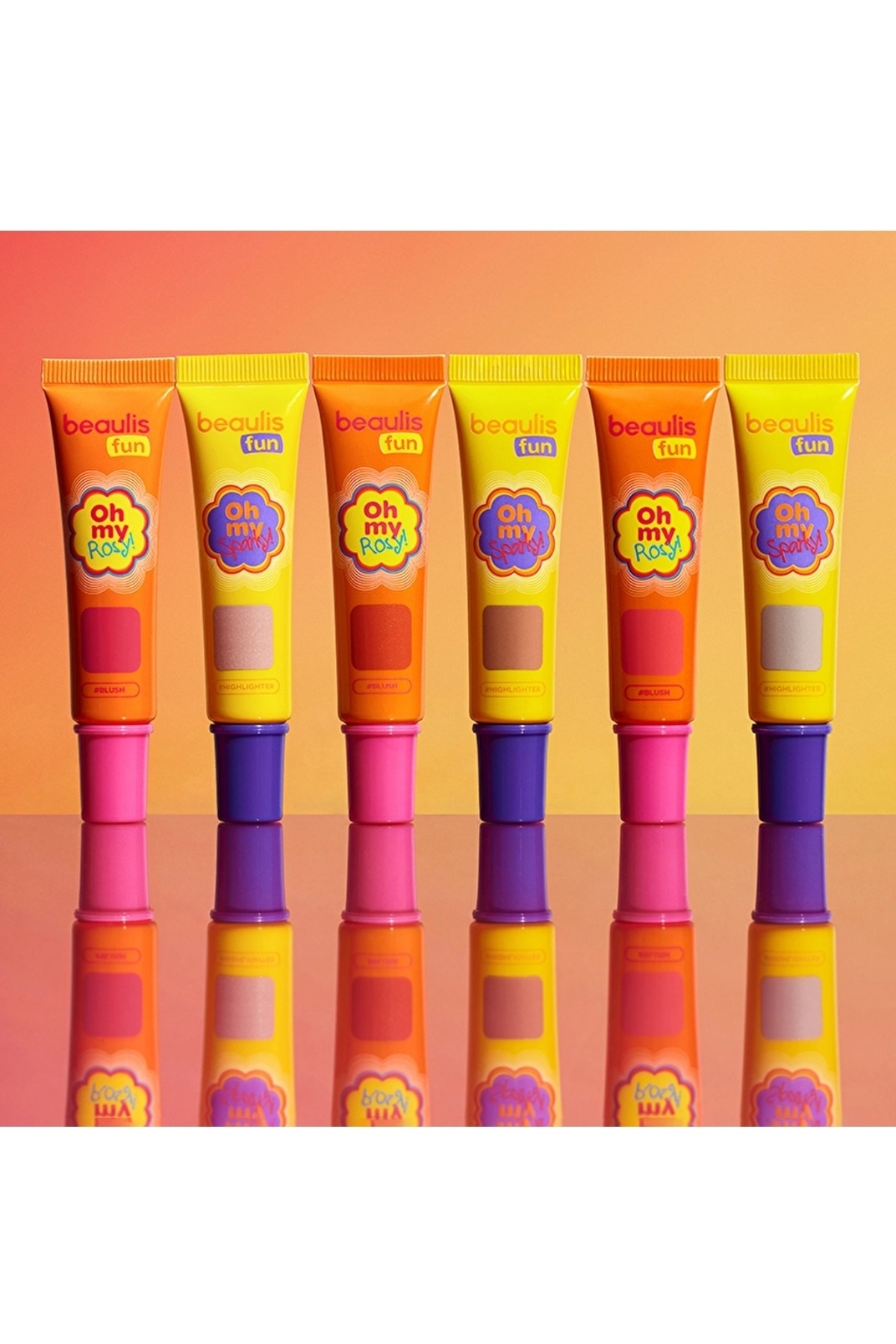 beaulis-Oh My Rosy 252 Fiery Fun Tube Blush 3