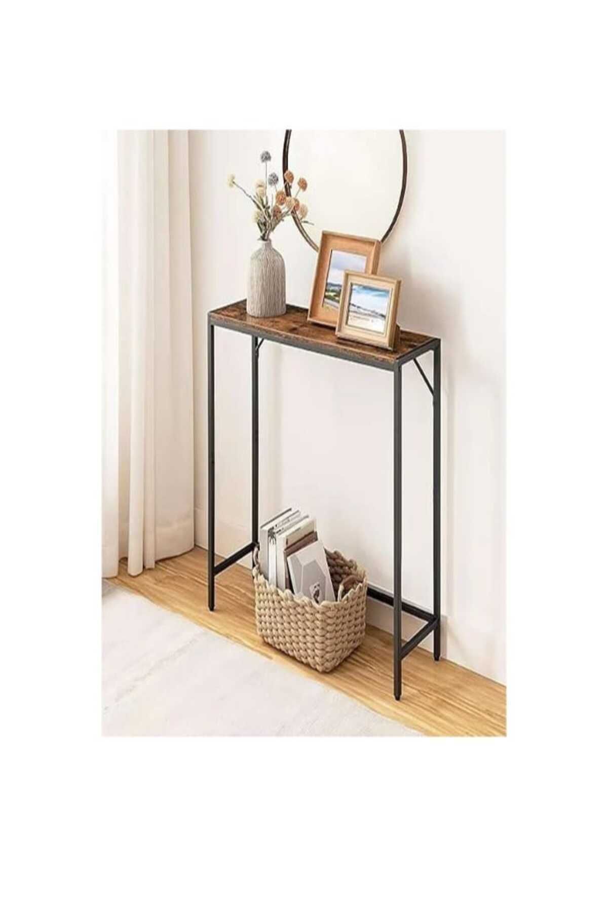 Luxury Home-Narrow console table, small entryway table, side table, extra long entryway table, EI-109 2