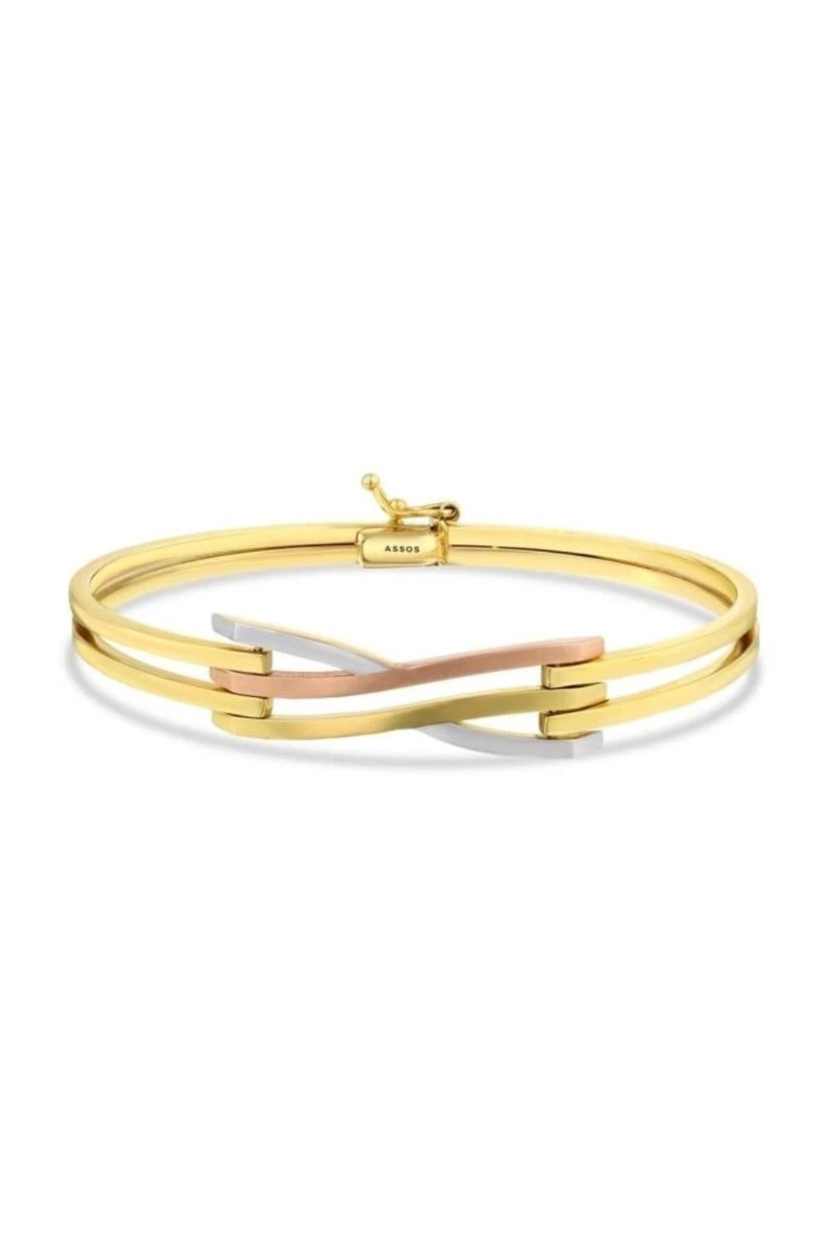 Altın Kaburga Kelepçe - 14k - 7.23gr