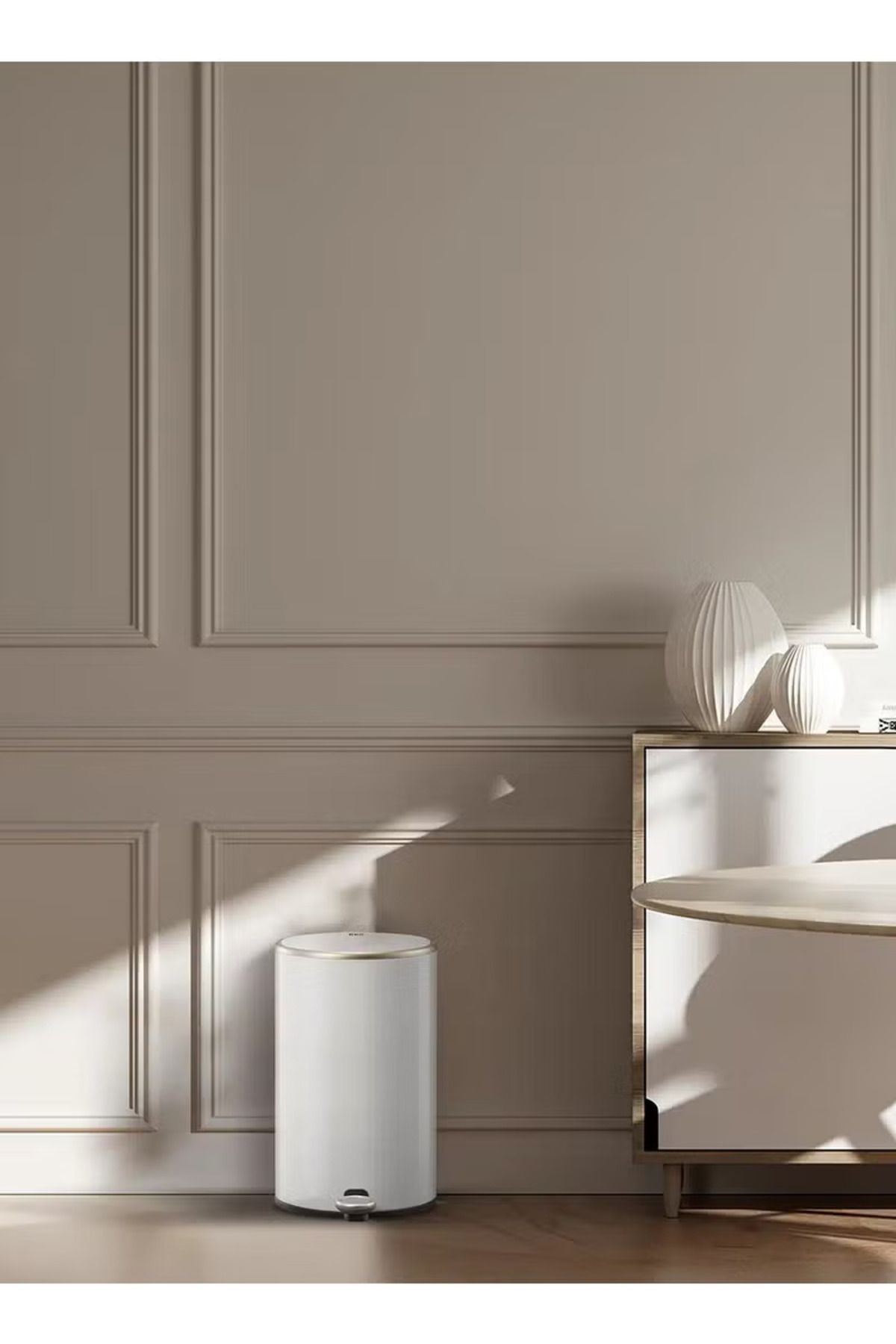 EKO-Cosmo Series | Brushed Matte Finish | Soft-closing | Fingerprint-resistant | Round Deluxe Pedal Bin 8