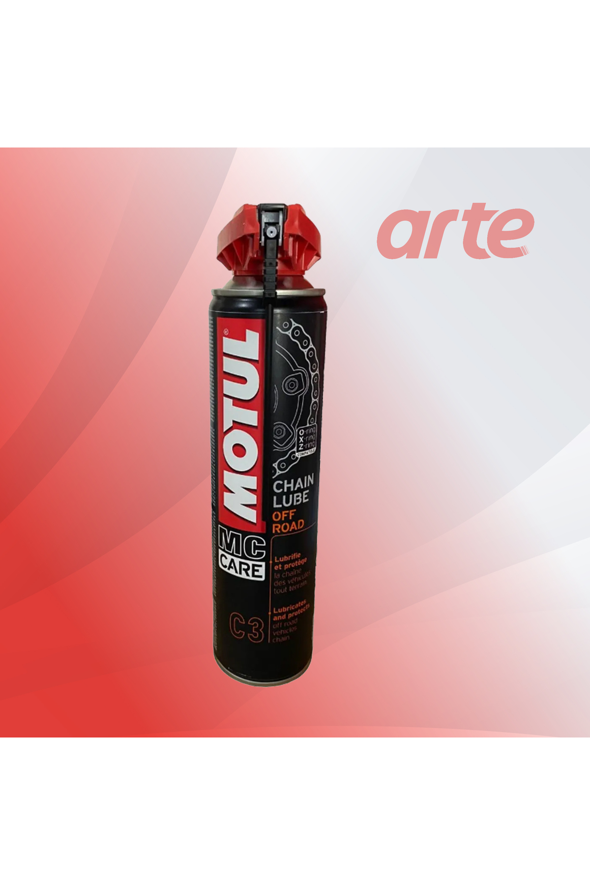 Motul C3 Chain Lube Off Road Zincir Yağlama Spreyi – 400 ml | O