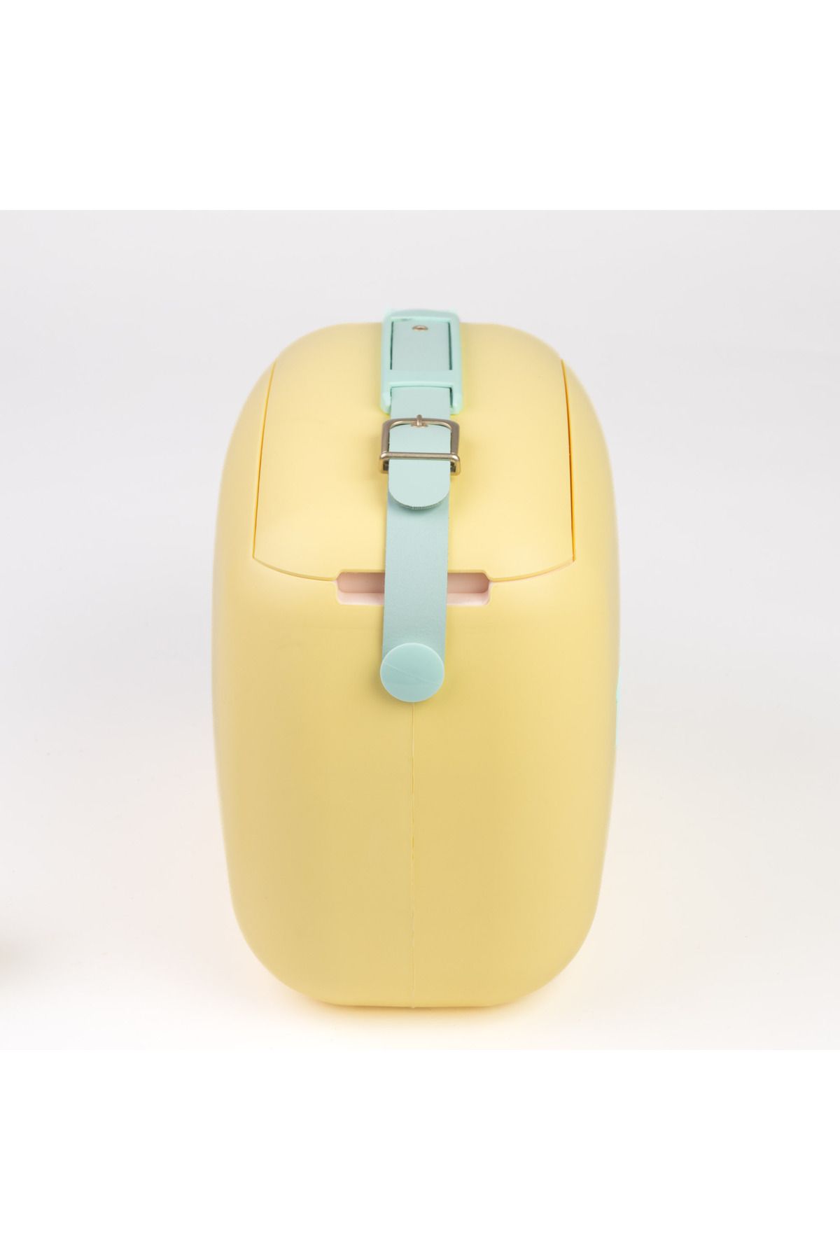 Polarbox-Polarbox® Summer Retro Cooler Bag Yellow - Cyan 6L 2