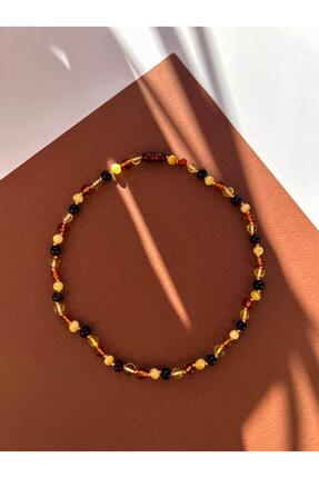 ARTIO Kalın Kehribar Kolye