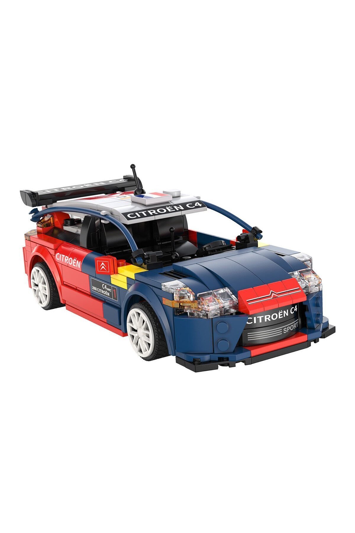 cada-C51078W 2008 Citroen C4 Wrc Block Set 329 Pieces -Wagon Life 3