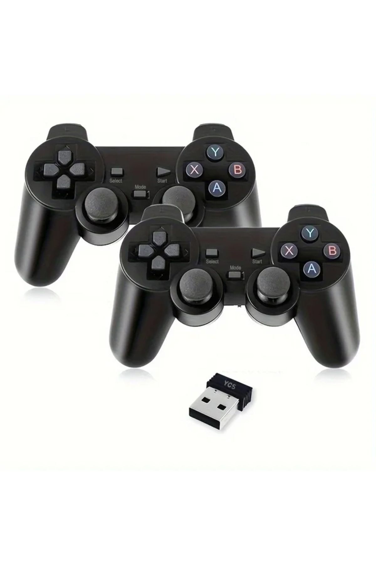 TECTINTER-2 Pcs 2.4ghz Wireless Gamepad No Delay Game Controller For Pc Android Tv Controle 1
