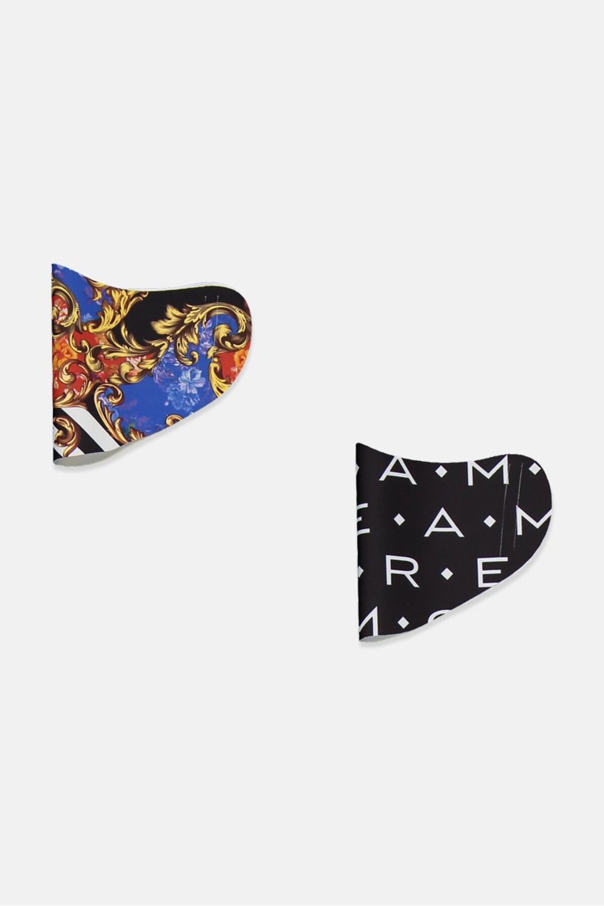 Asos Design-Men 2 Piece Printed Face Masks, Multicolor 2