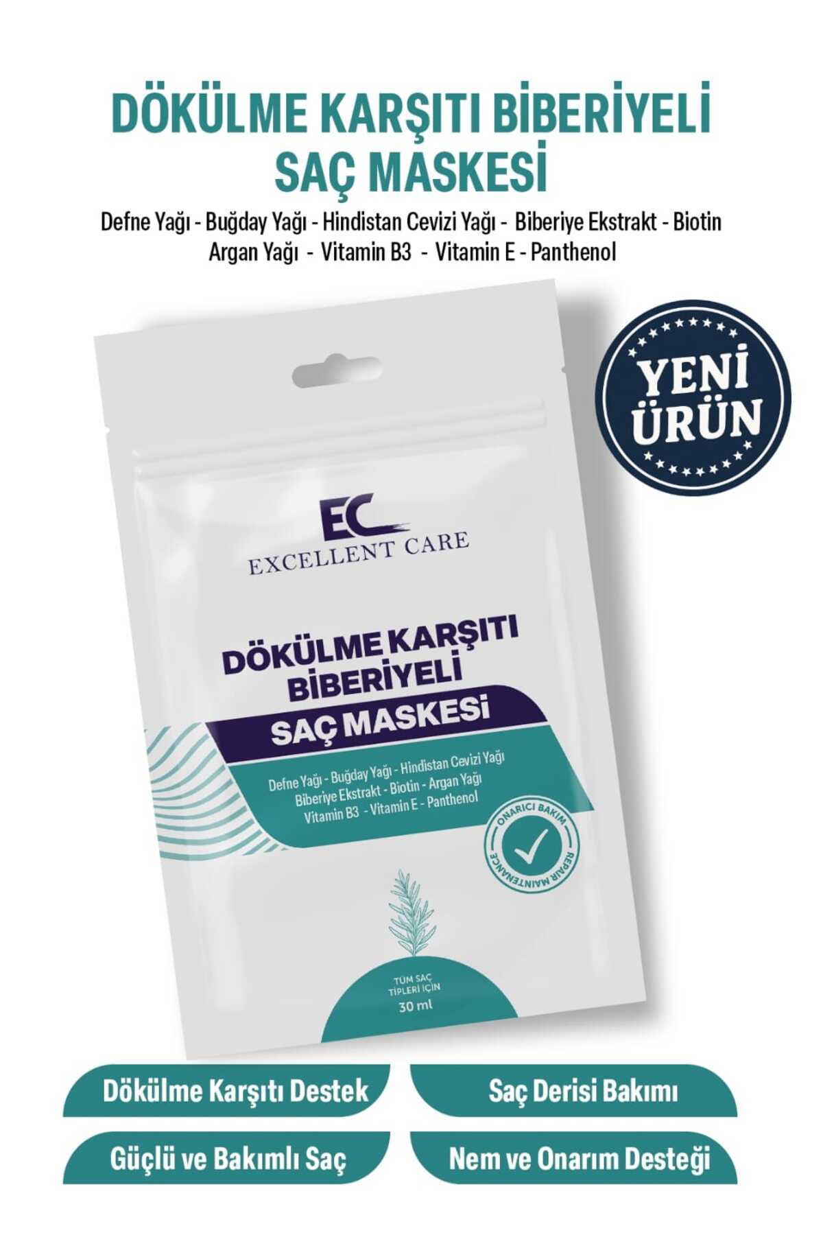 DÖKÜLME KARŞITI BİBERİYELİ SAÇ MASKESİ — 30 ML  BİBERİYELİ SAÇ MASKESİ — تصویر 5 از 5