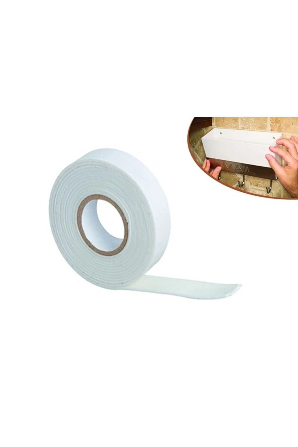 CANSA Çift Taraflı Köpük Bant 19mmx5m (3 Adet)