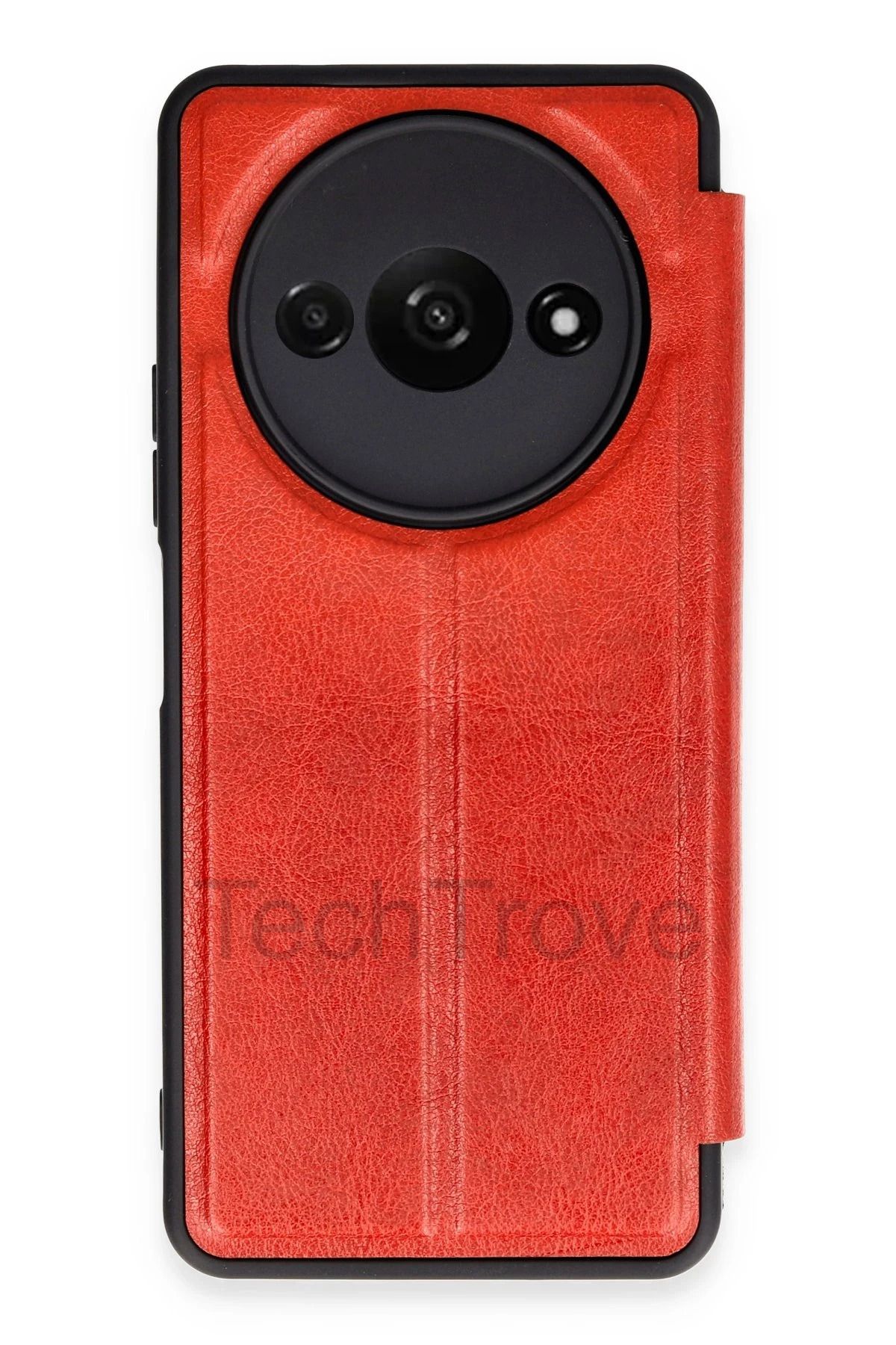 TechTrove Poco C61 Kılıf Kamera Korumalı İçi Kadife İnce Yapılı Kapaklı Standlı Kartlıklı Deri Kapak