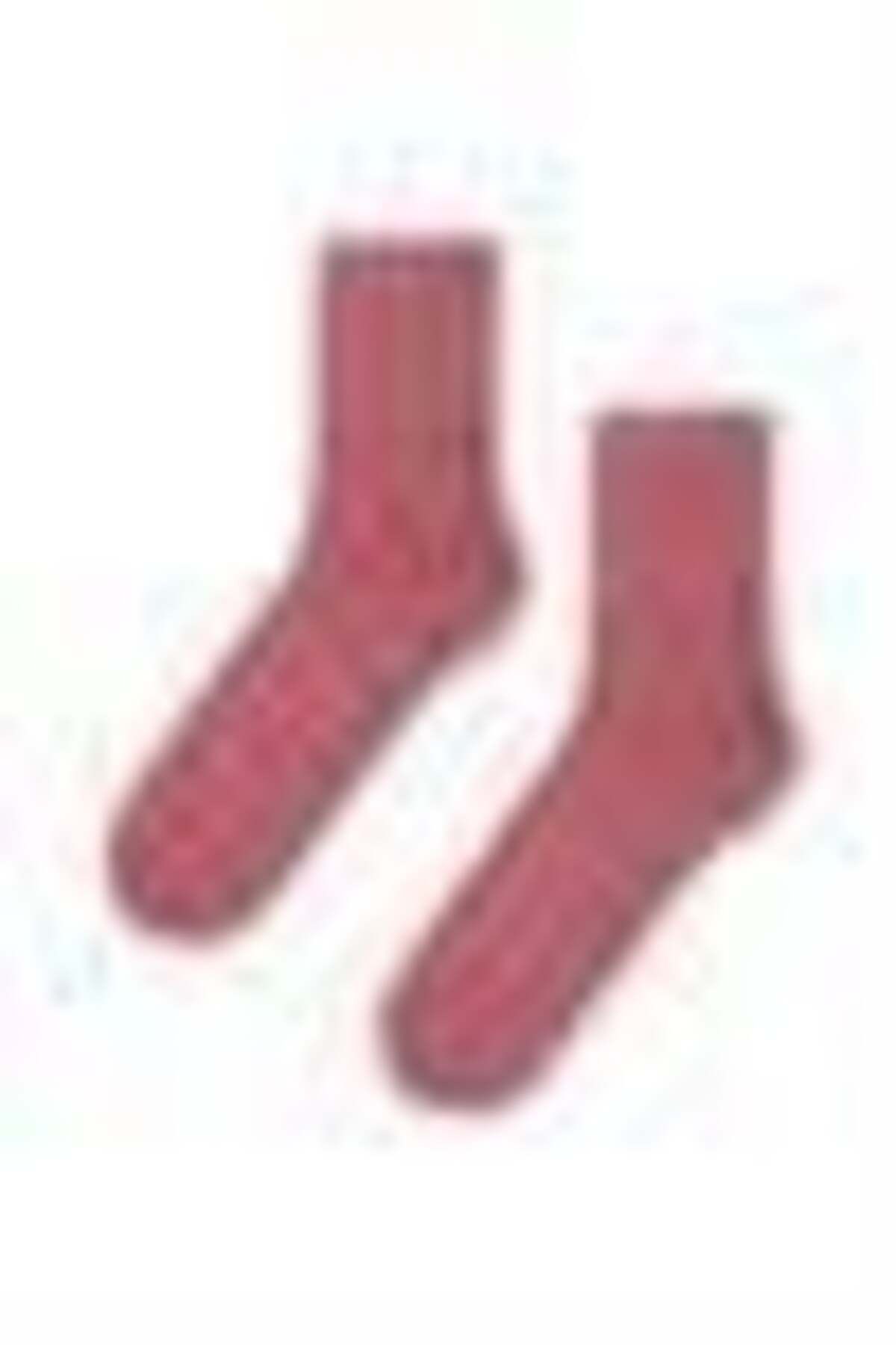 BONY SOCKS Kadın Family Basic Soket Çorap Pembe