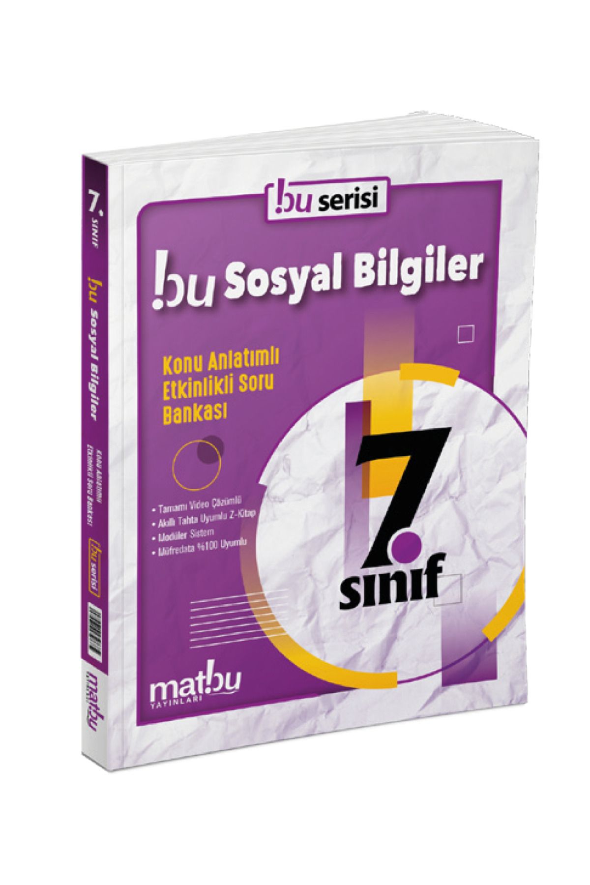 Matbu Yayınları 7. Sınıf Sosyal Bilgiler Konu Anlatımlı Etkinlikli Soru Bankası Matbu Yayınları