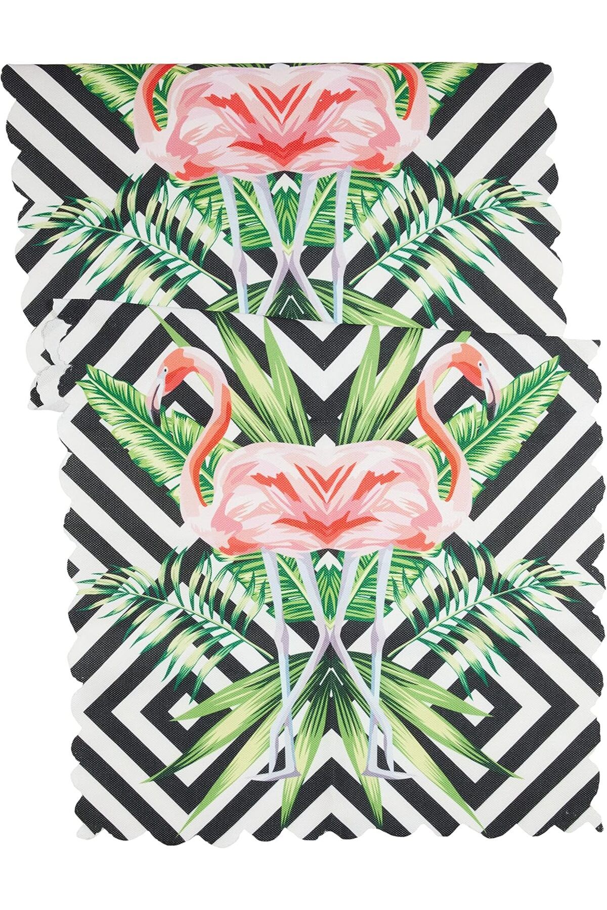 Mena Rise TuonShop Home Dekor Flamingo Model Baskılı Runner 1122991