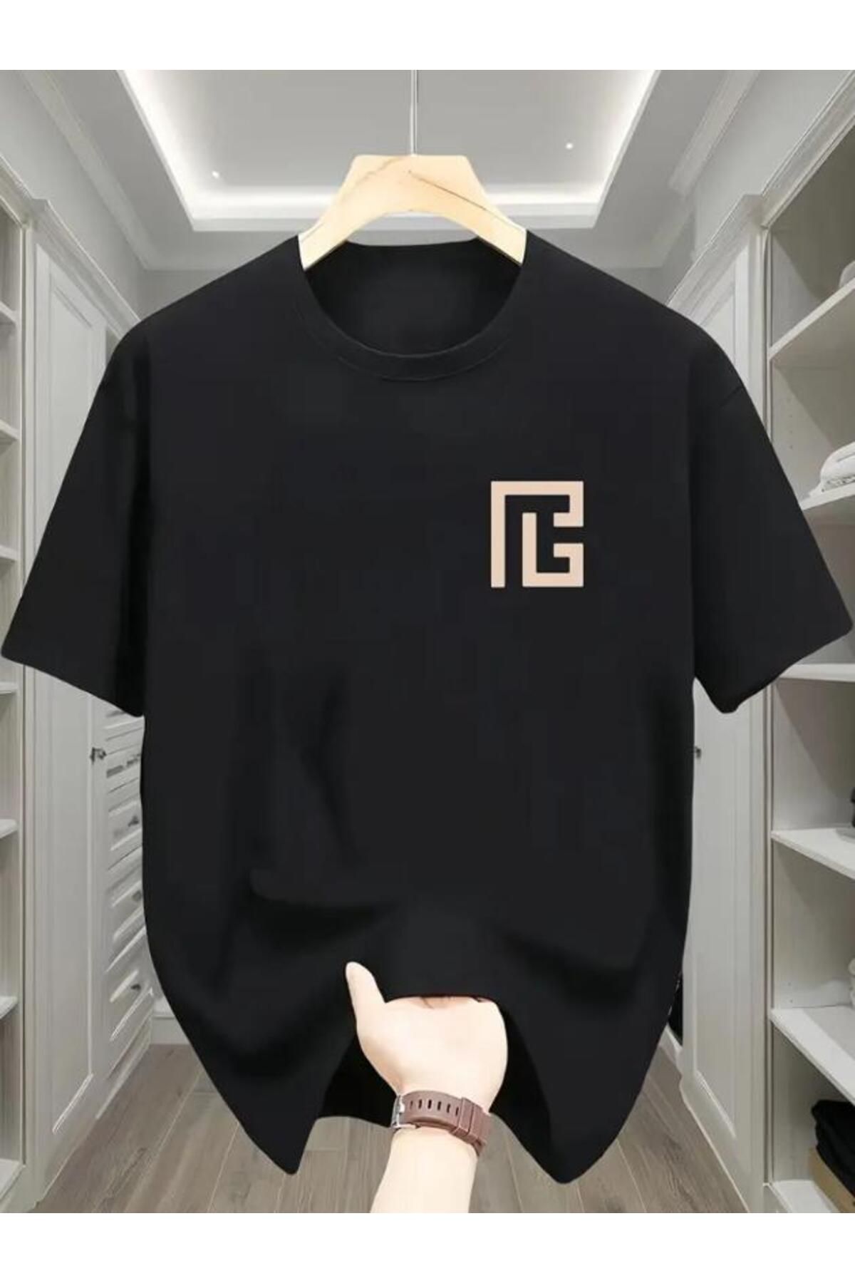 Moda Wear Unisex Baskılı Oversize T-Shirtt