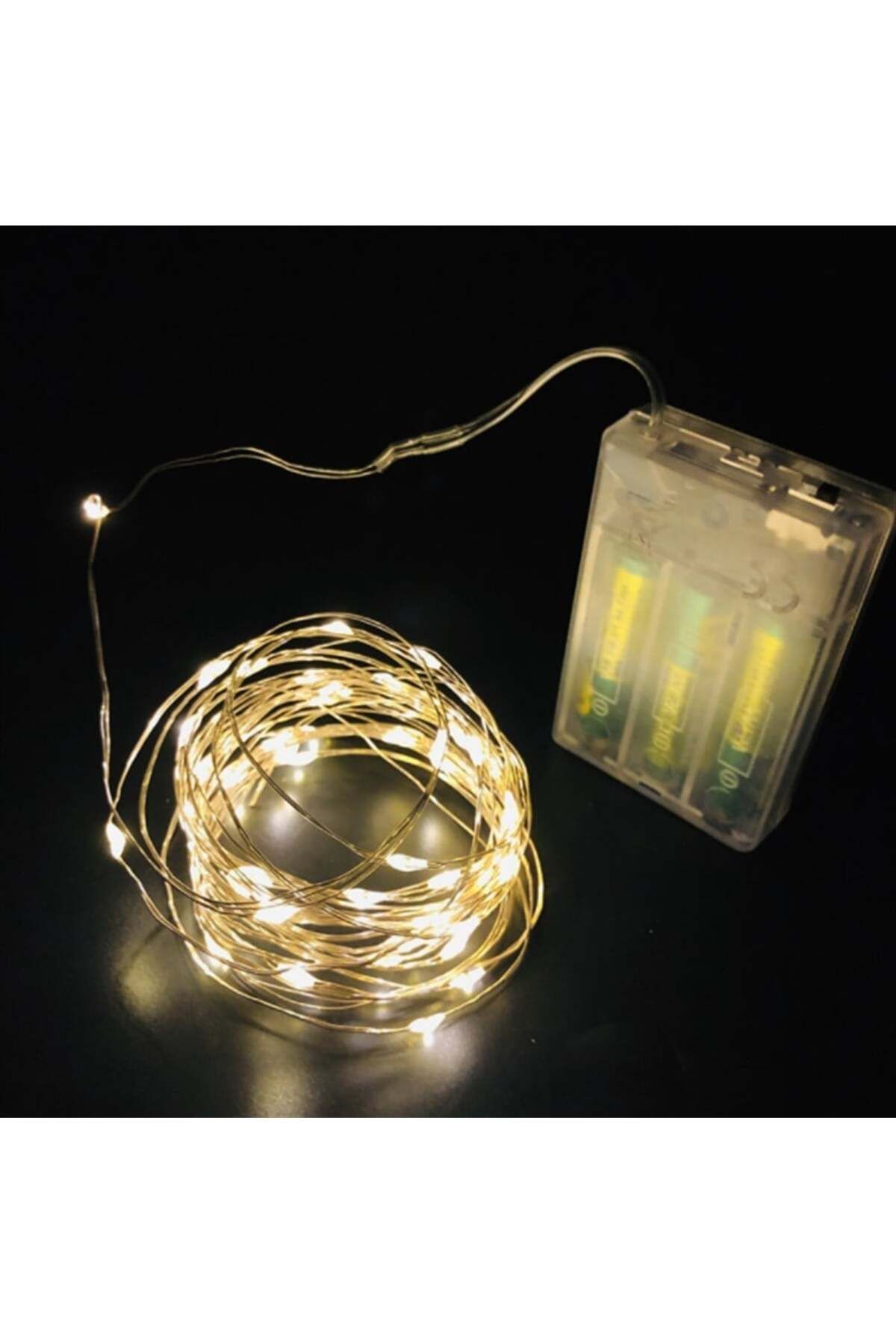 ibdai collection 10 M Gün Işığı Peri Led Tel Led Animasyonlu