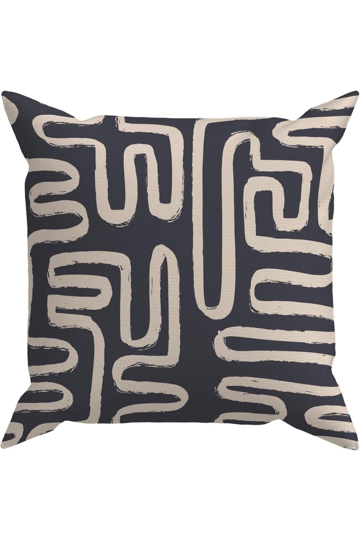 Mena Rise BlackShop Geometric Kırlent Kılıfı Ds82 1064272