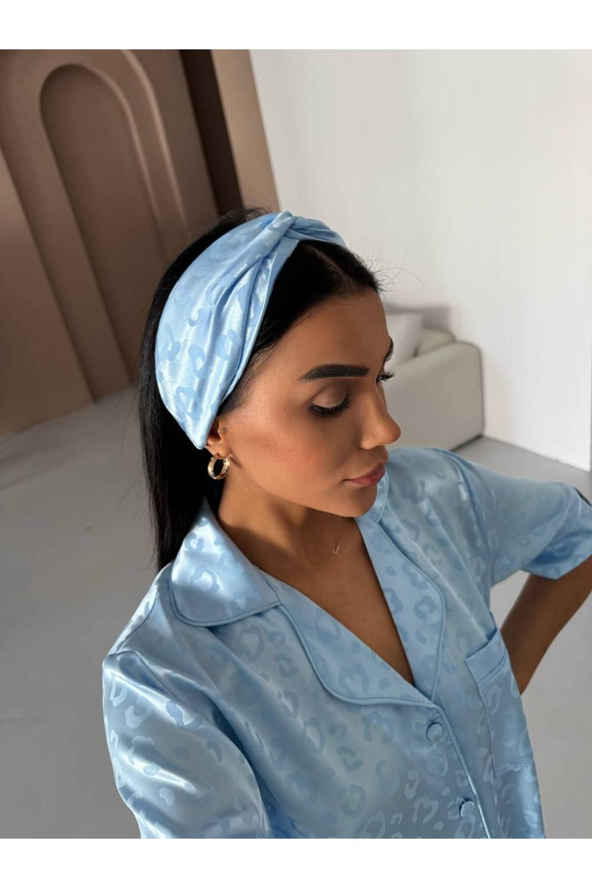 İNCİM BOUTIQUE JAKARLI PİJAMA TAKIM