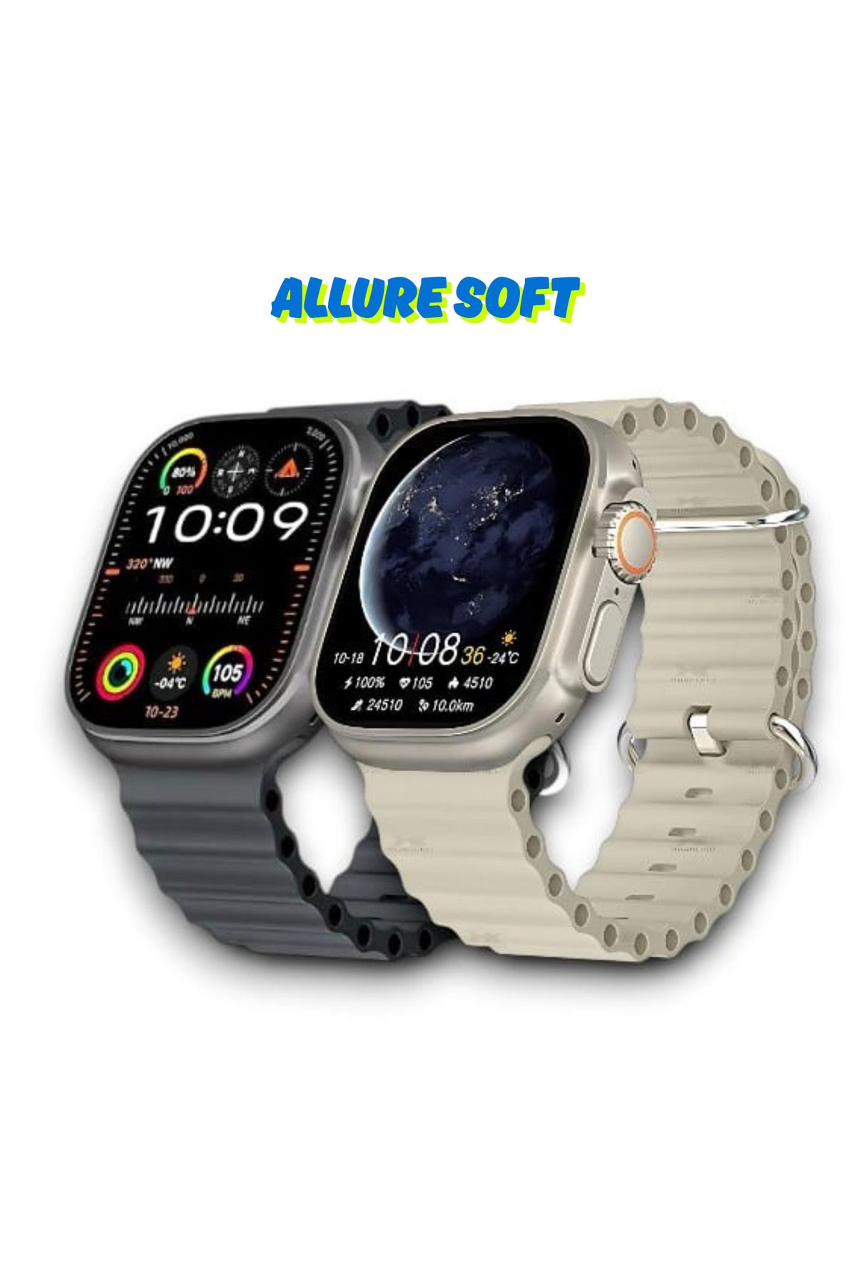 Allure soft Modern tasarım uzun pil ömrü akıllı özellikler hepsi tek bir saatte birleşti HK 10 seni bekliyor