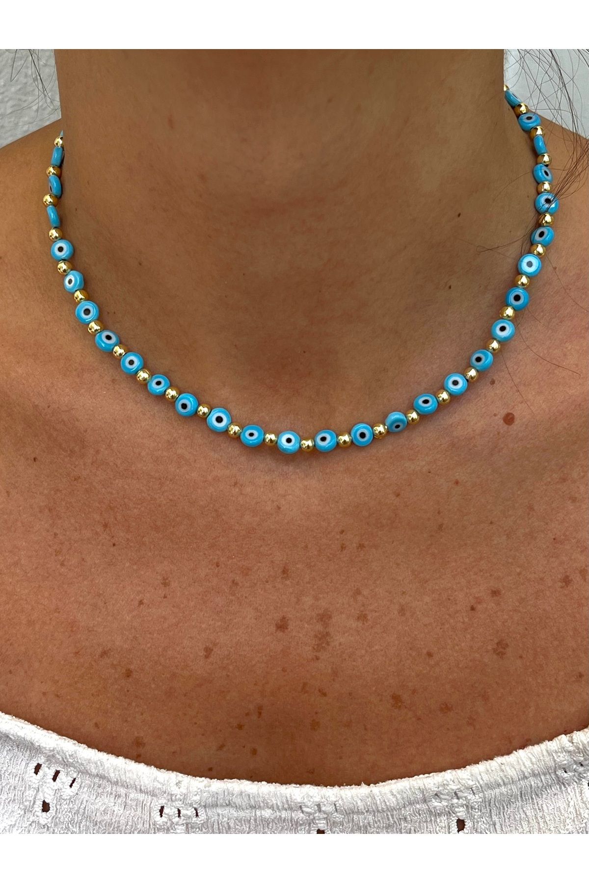 Twinssis Accessories Nazar Boncuklu Kolye