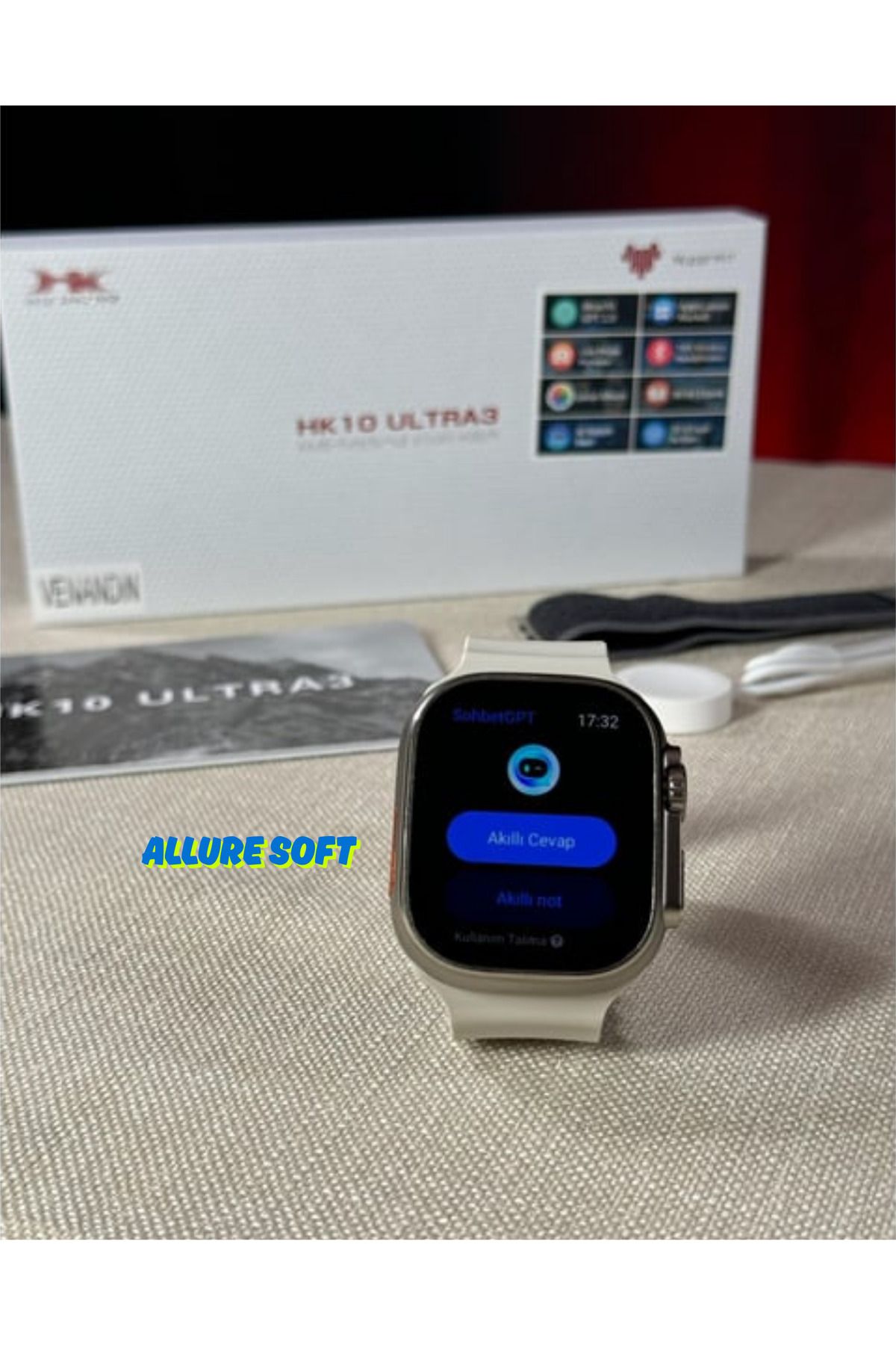 Allure soft Adımlarını say kalbini dinle uykunu takip et hayatın ritmini HK 10 ile yakala