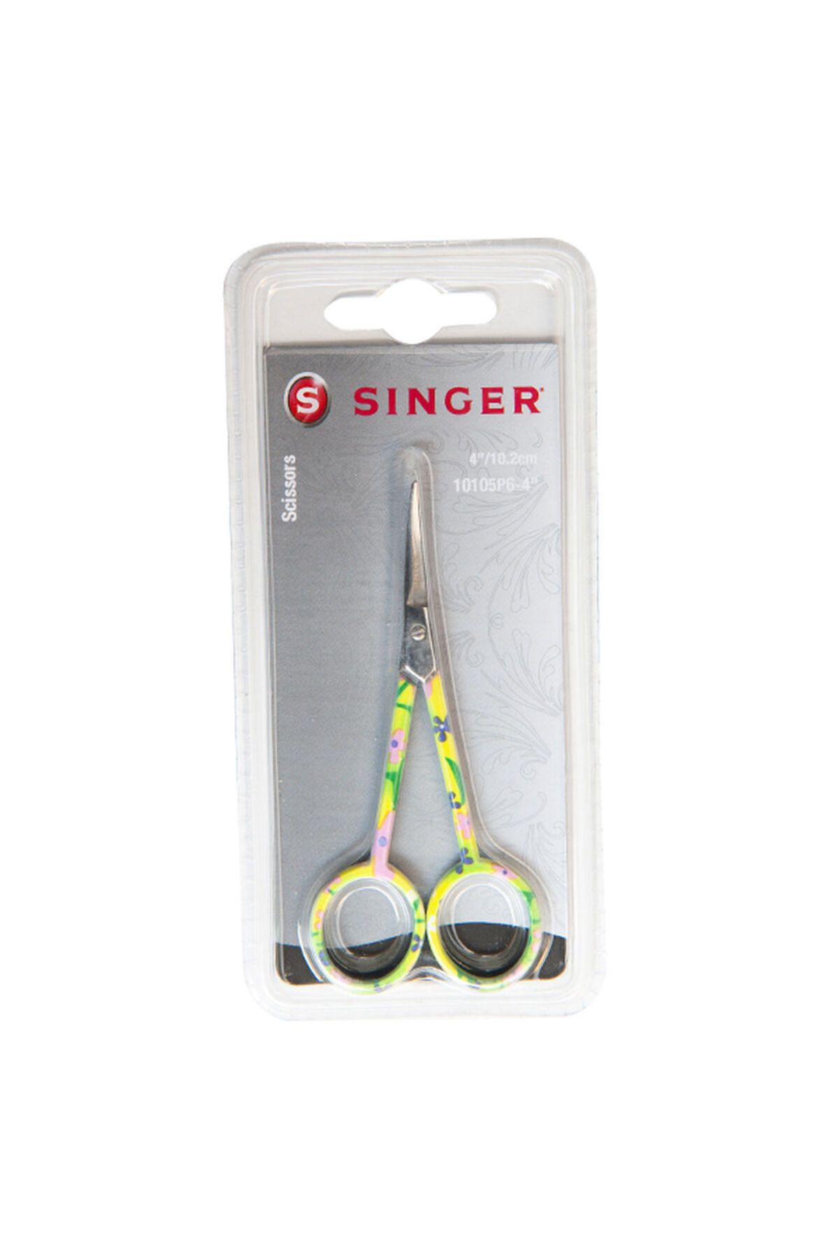 SİNGER Kıvrık Uçlu Renkli Nakış Makası 10105P6-4''