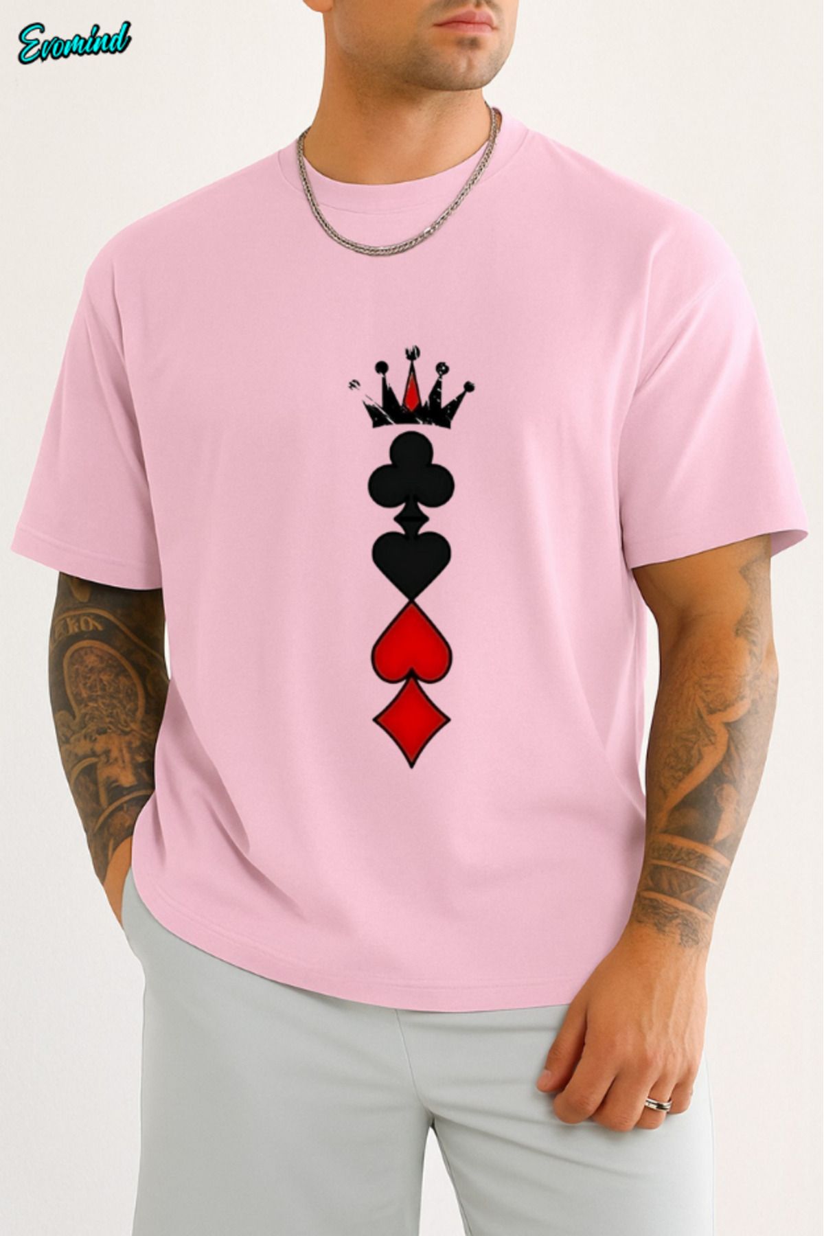 Evomind Şekil Baskılı Unisex T-shirt