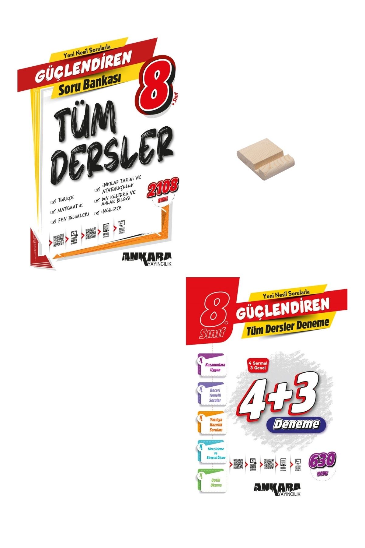 Ankara Yayıncılık LGS 8. Sınıf Güçlendiren Tüm Dersler Soru Bankası ve Genel Deneme