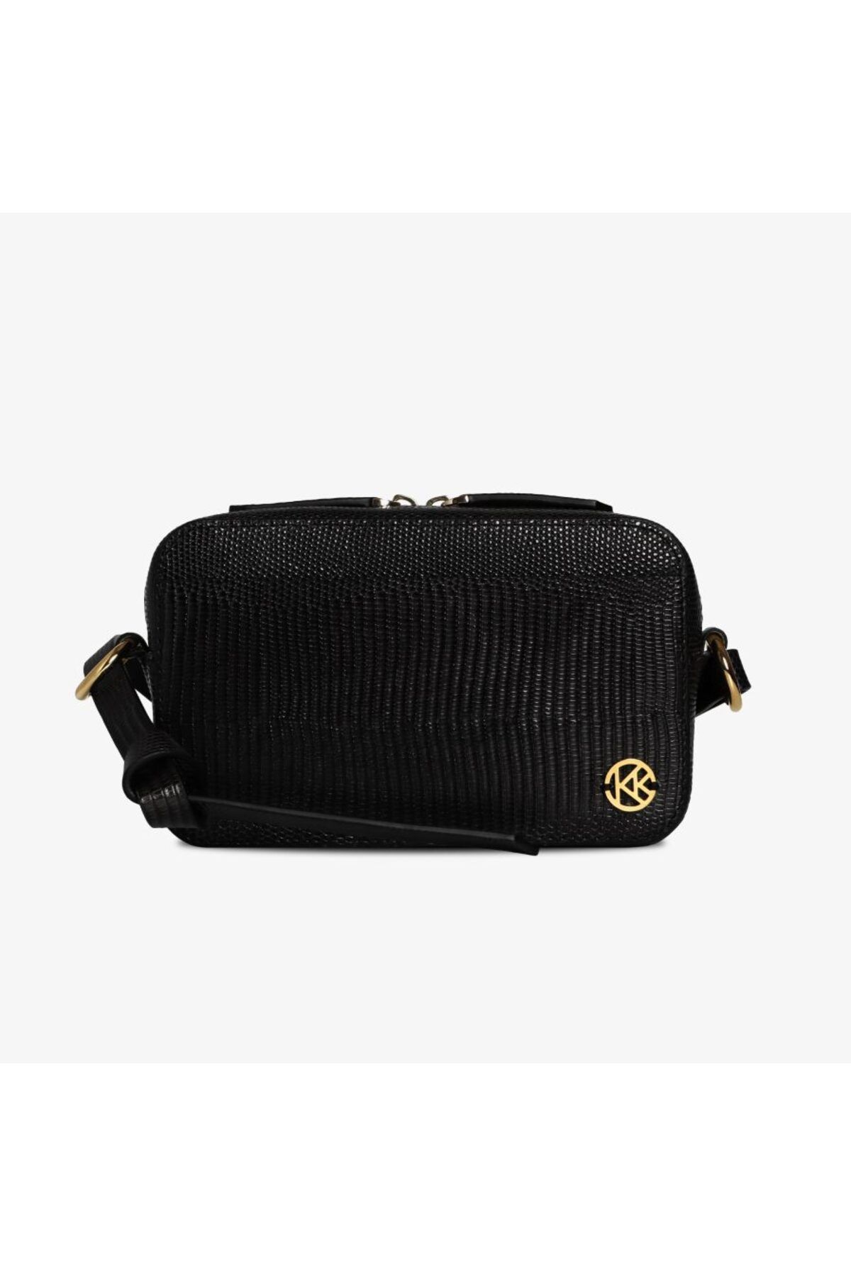 Ekospot Kate Kore Tiny Iguana Black Çanta