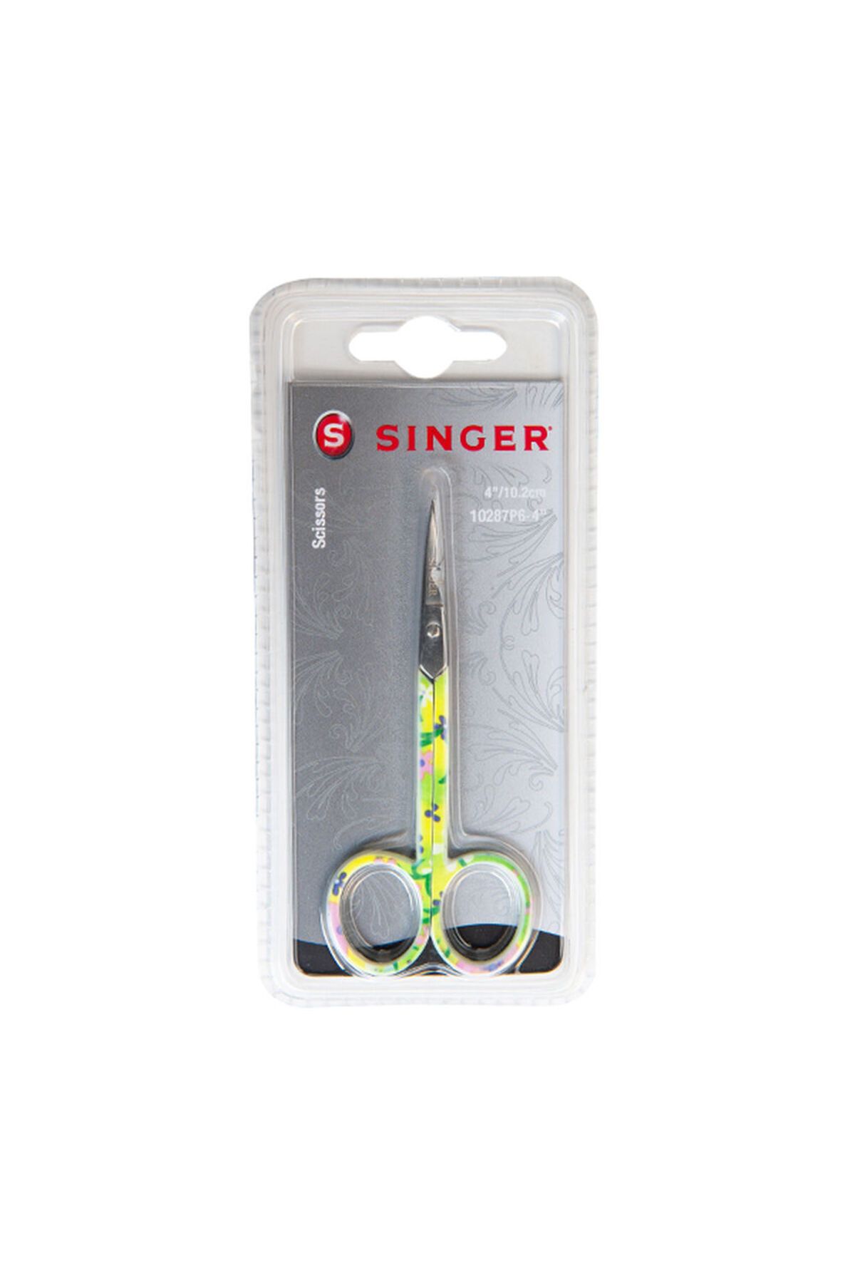 SİNGER Kıvrık Uçlu Renkli Nakış Makası 10287P6-4''