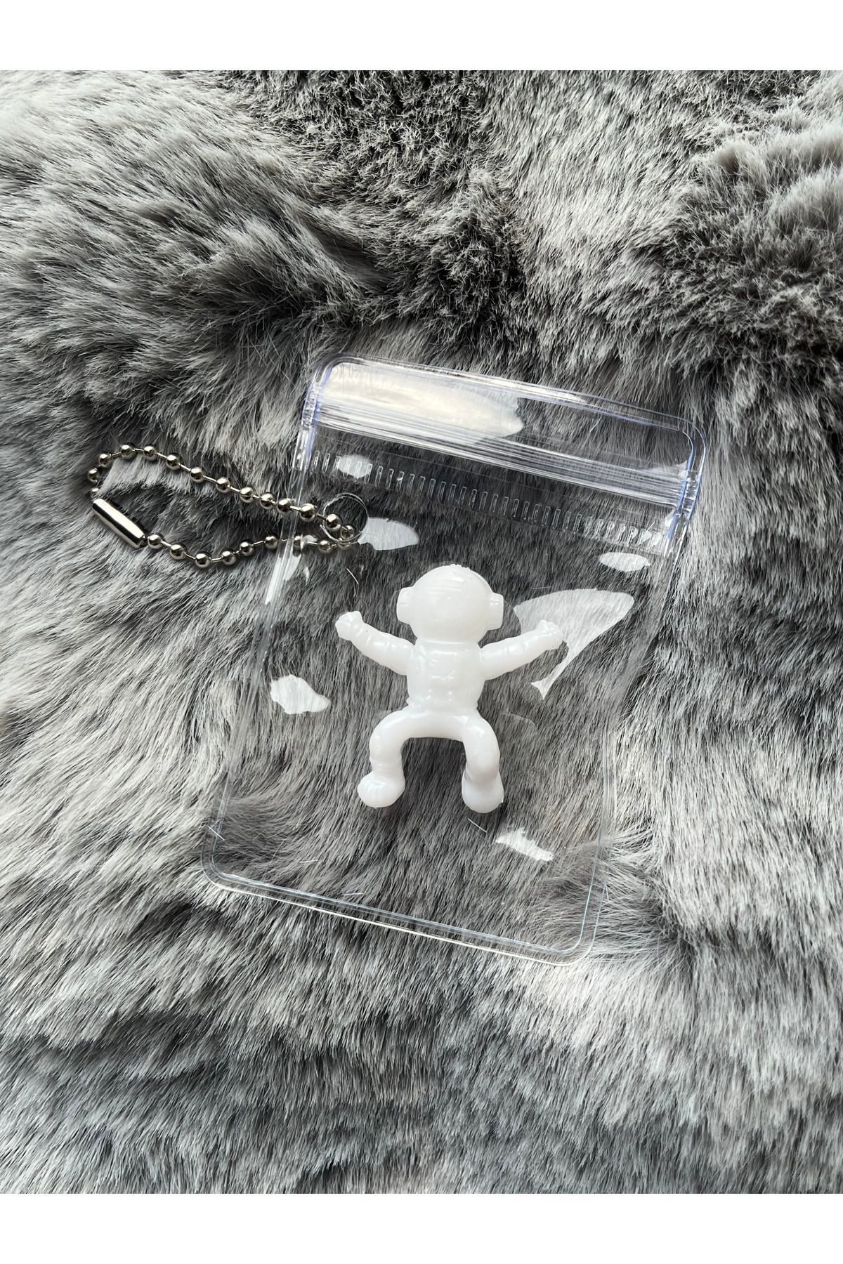 ZephiaStore Mini Astronot Sukuşi Yapışkan Oyuncak Anahtarlık (astronot 3 cm, paket 6 cm’dir)