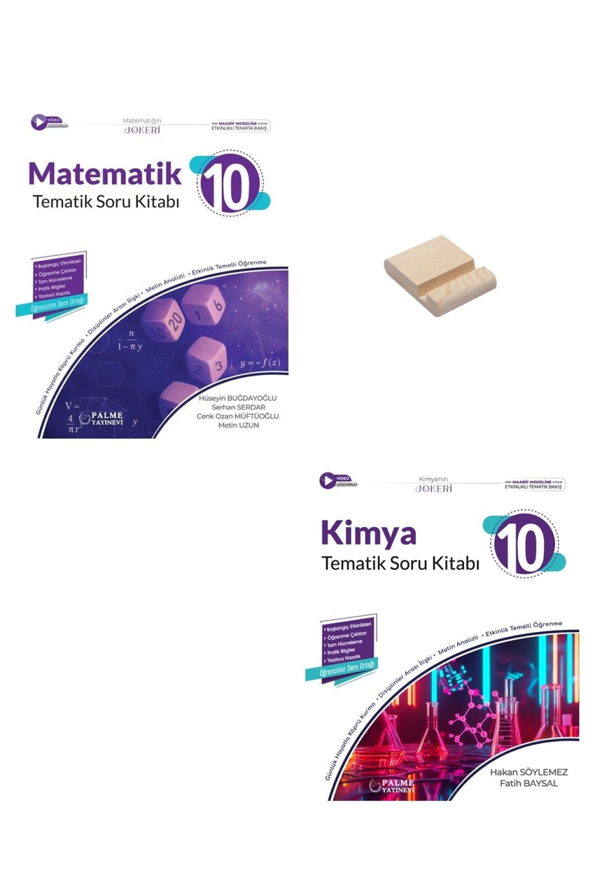 Palme Yayınevi 10. Sınıf Joker Matematik ve Kimya Tematik Soru Bankası