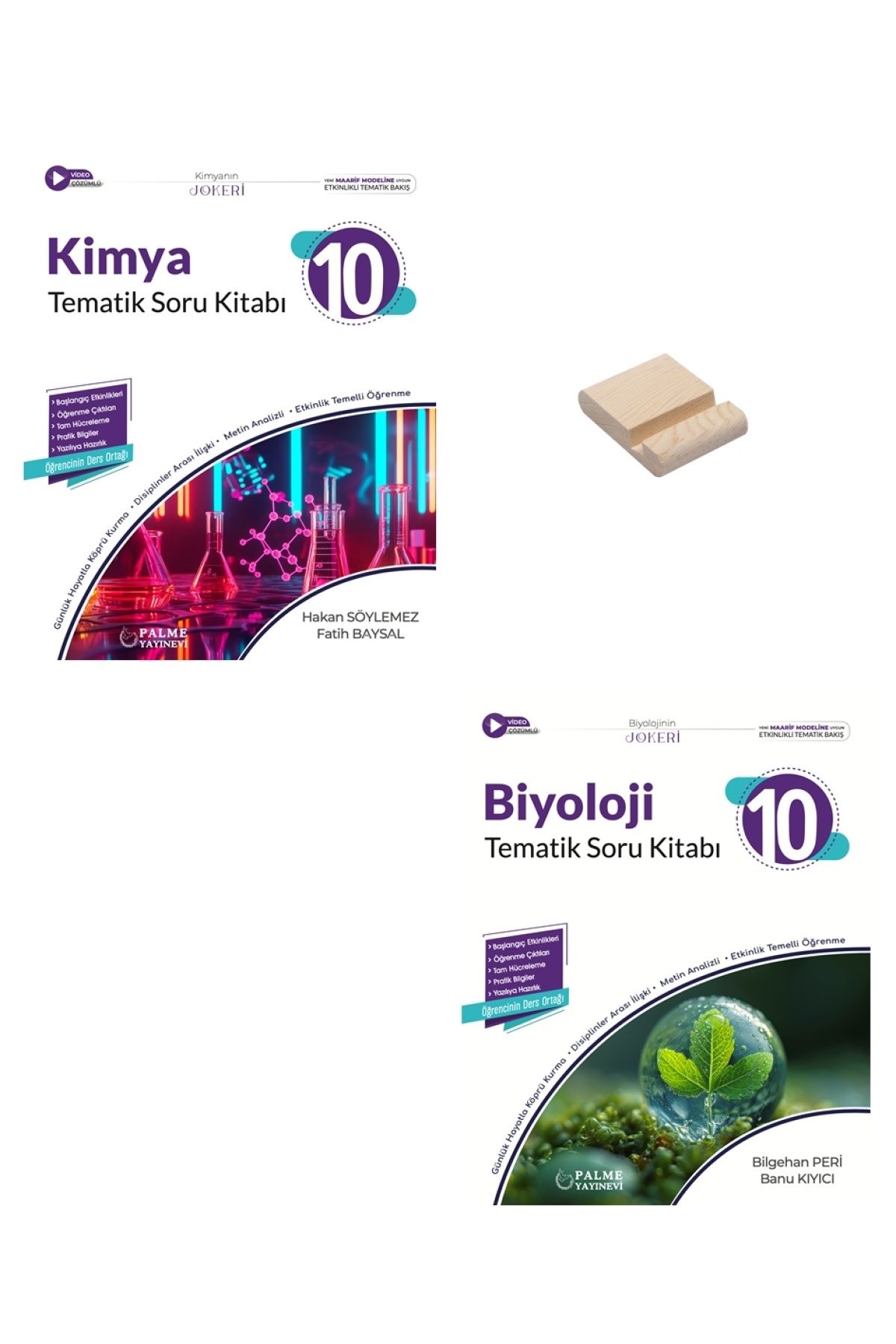 Palme Yayınevi 10. Sınıf Joker Kimya ve Biyoloji Tematik Soru Bankası