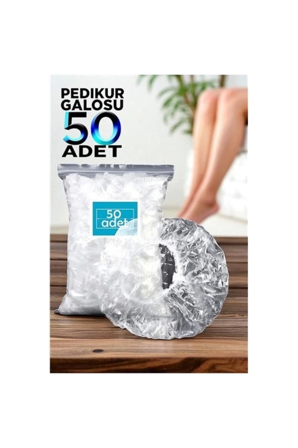 No8 Home Pedikür Galoşu 50 Li Paket