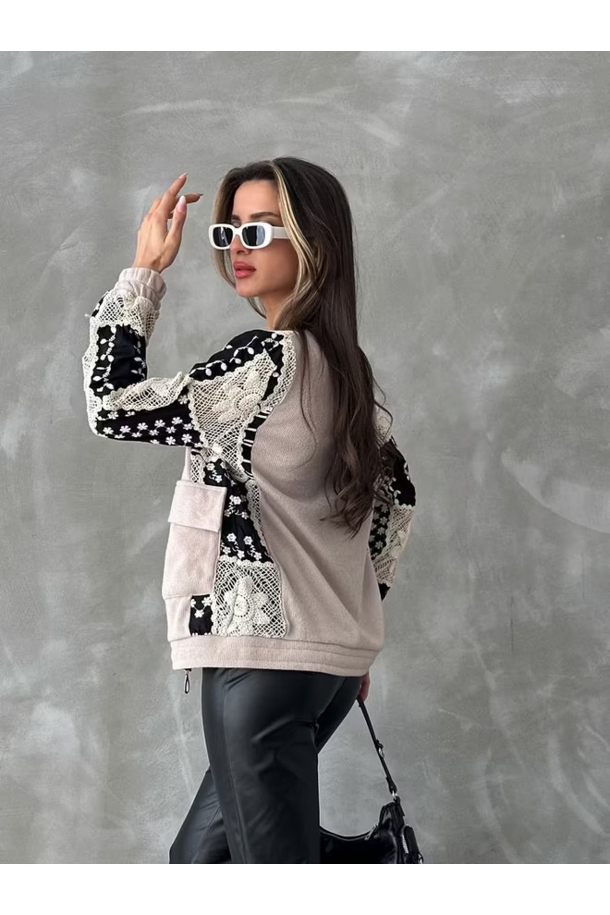 Bare & Bold Gübür Detaylı Ceket