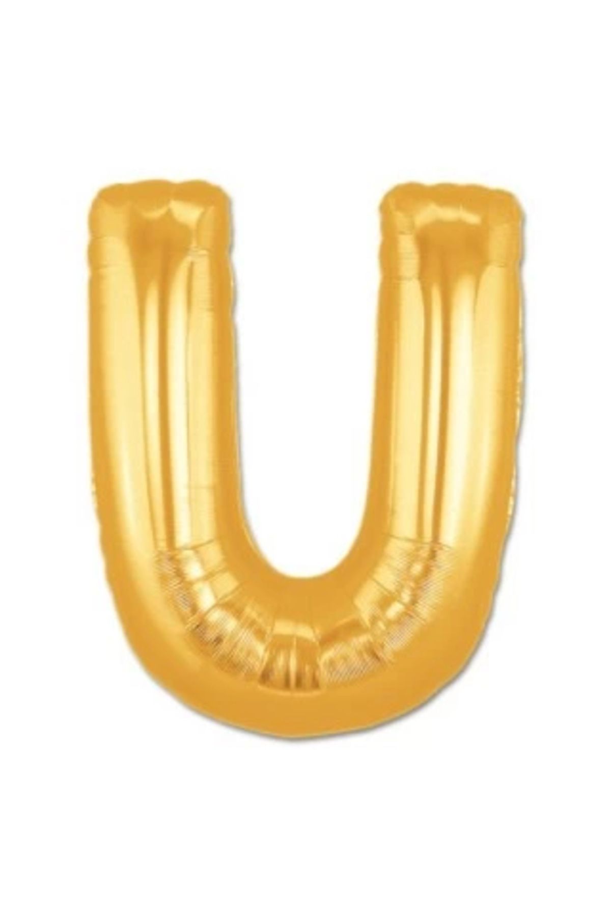 CANSA U Harf Folyo Balon Altın Renk 40 inç