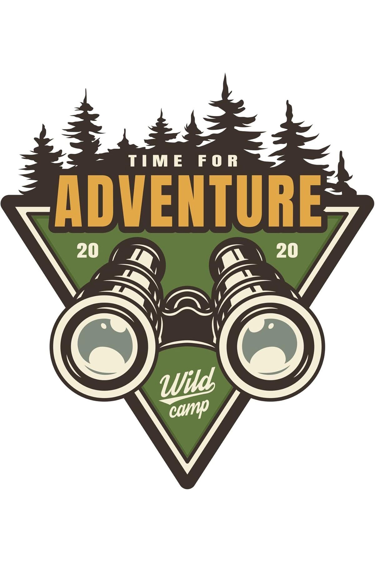 Mena Rise Aksesuar Adventure Camping Dürbün Av Hunting Sticker Off Road 10 x 9 cm 1064272