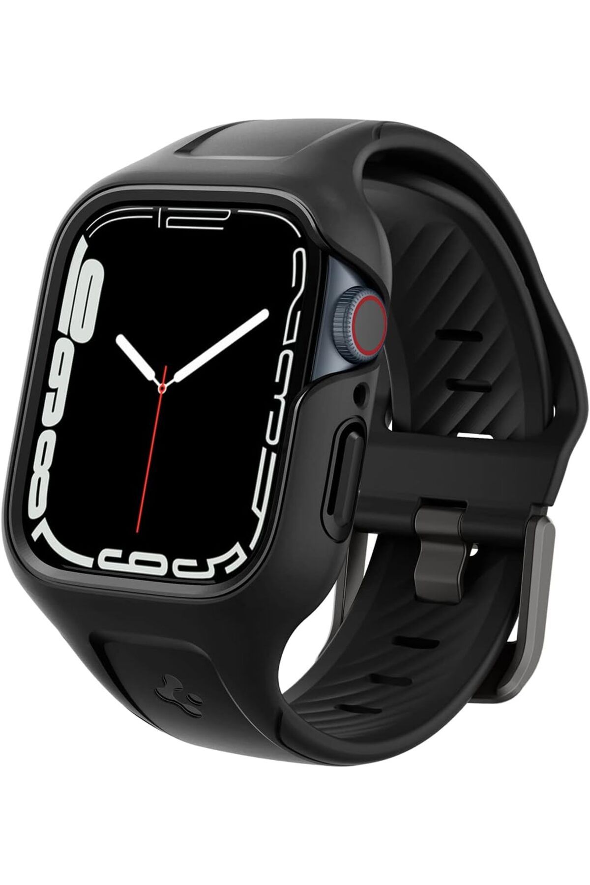 Mena Rise Watch 41mm (Seri 9/8/7) Kılıf & Kordon Kayış Liquid Air Pro Black - ACS04190 1064272