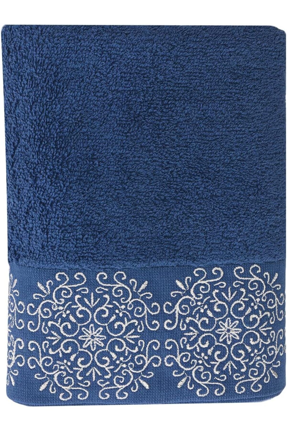 Mena Rise Sty Sabre Nakışlı Lacivert Havlu 50X90 1064272