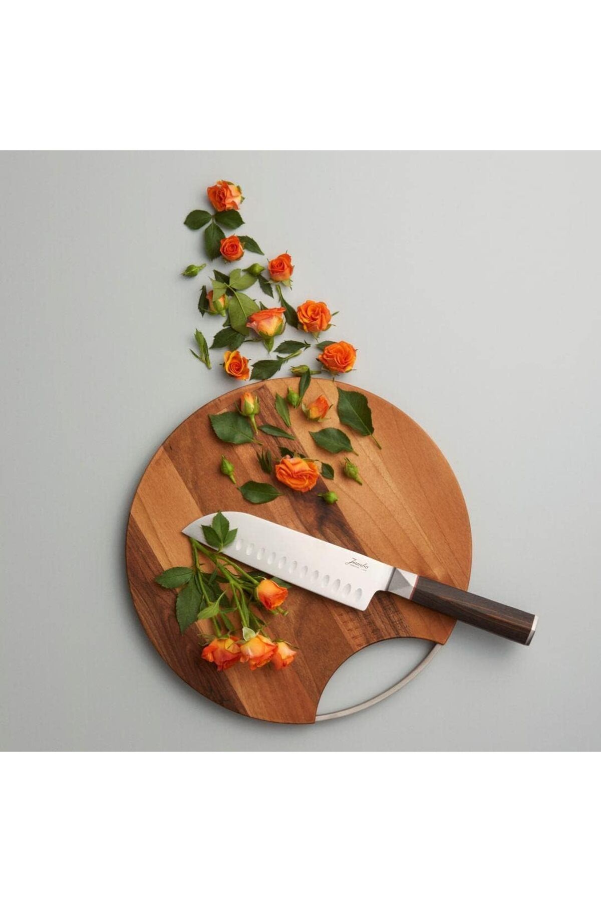 Mena Rise Wood Mood Kesme Ve Sunum Tahtası Yuvarlak 1064272