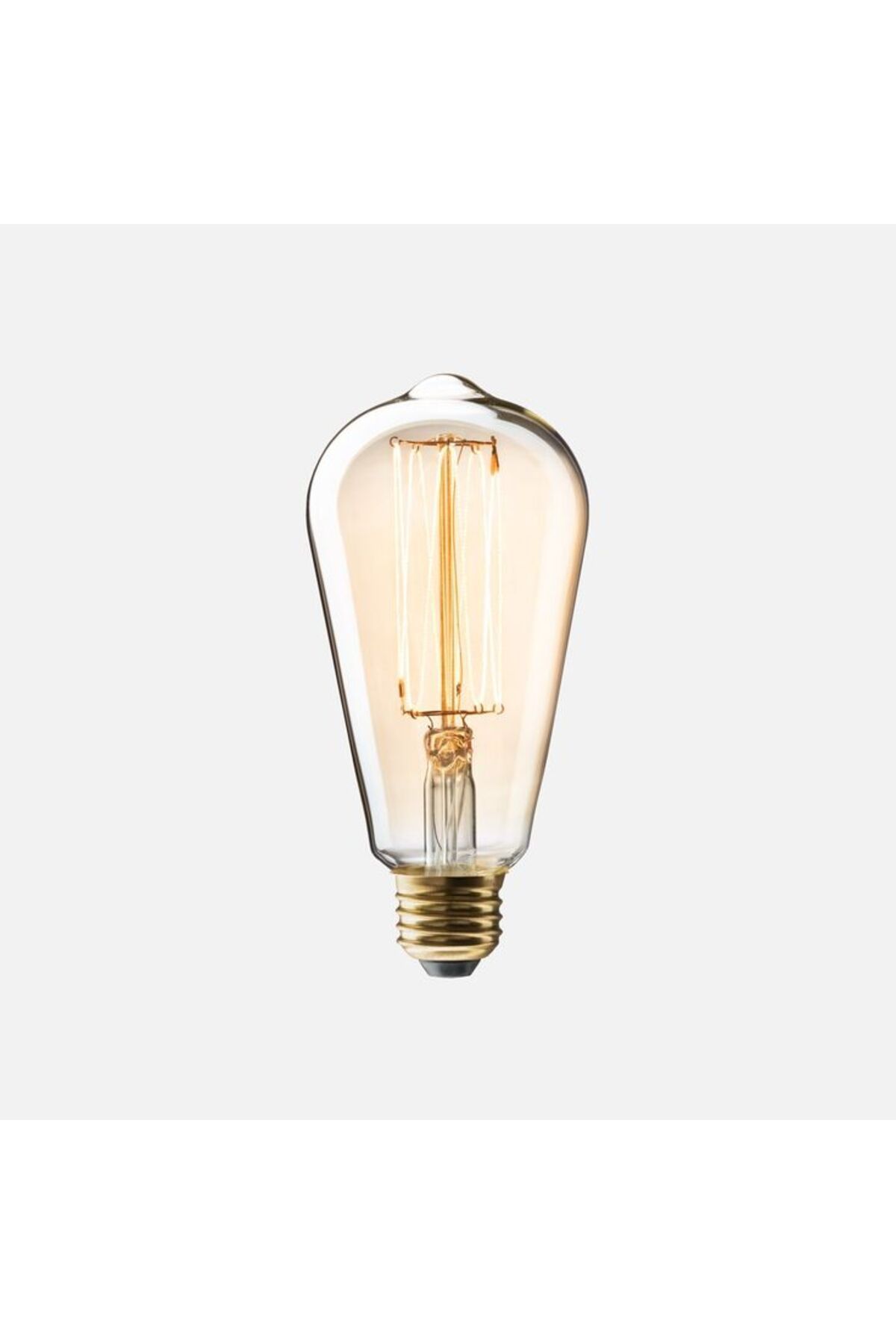 fullreyon 4 Watt Amber Işık Kaliteli Rustik Ampul, 300 Lümen, 4 Watt 25000 Kelvin Amber Işık Led Rustik Ampul