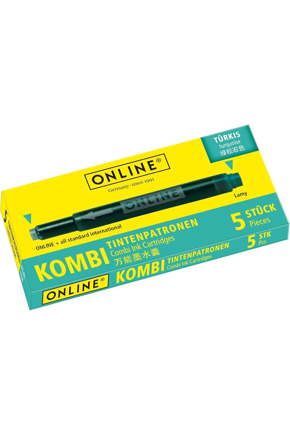Mena Rise Combi cartridge turquoise 1064272